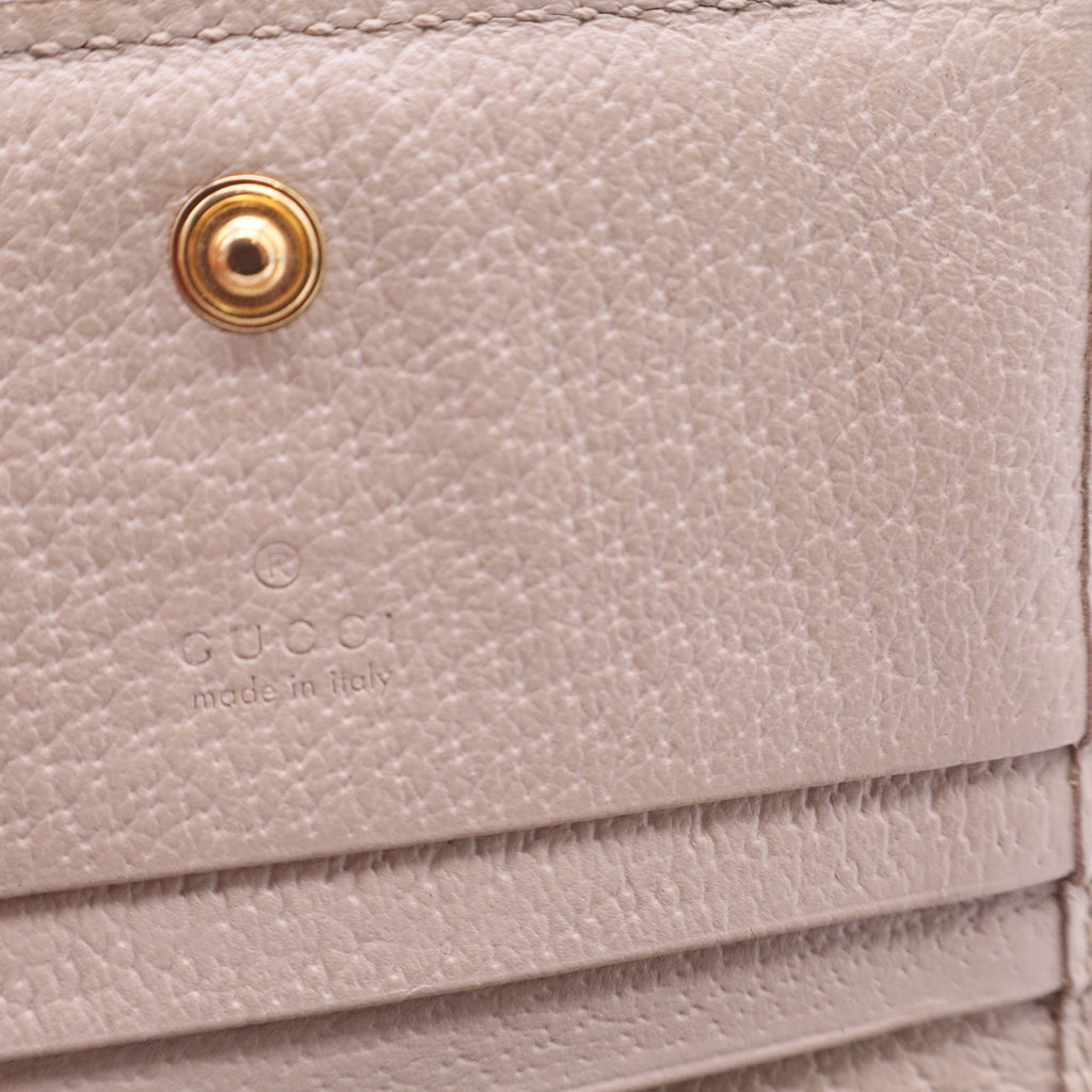 White GG Supreme Canvas Canvas Ophidia Wallet W11329