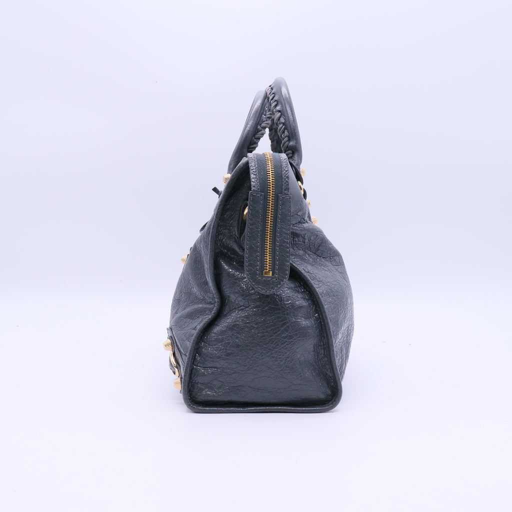 Balenciaga Agneau Giant 12 Rose Gold Hardware City Jacynthe twins LDJ3914