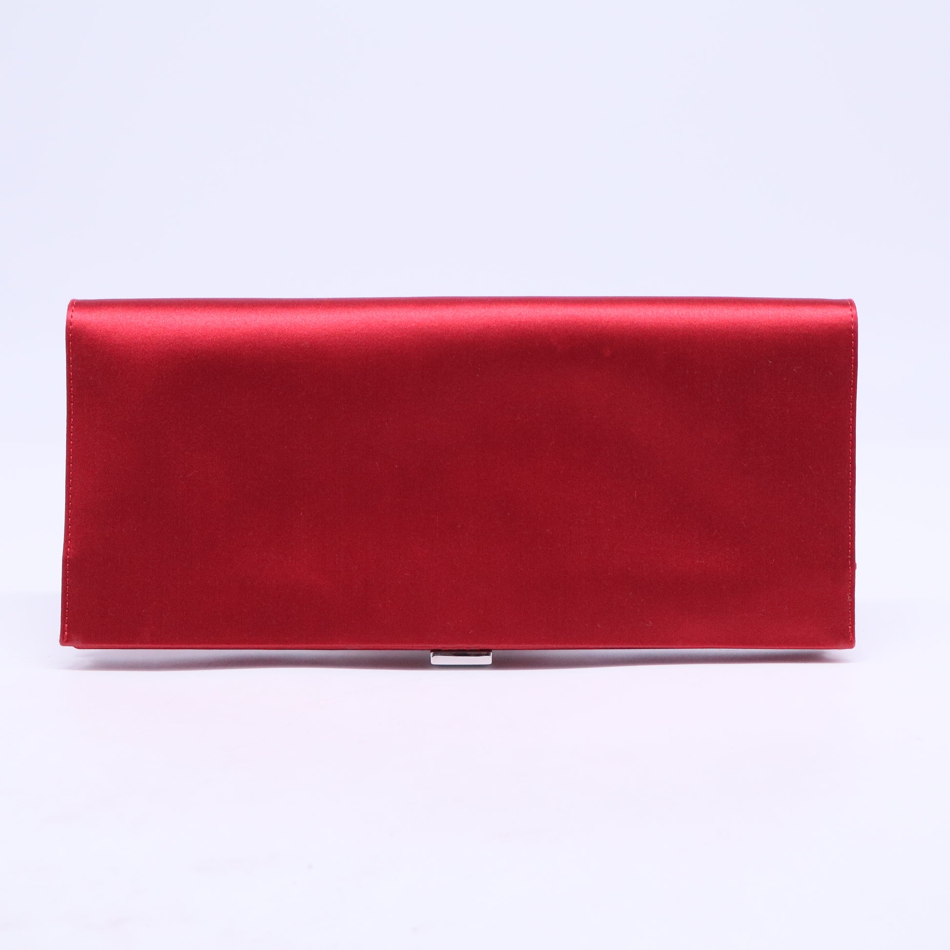Silk clutch bag