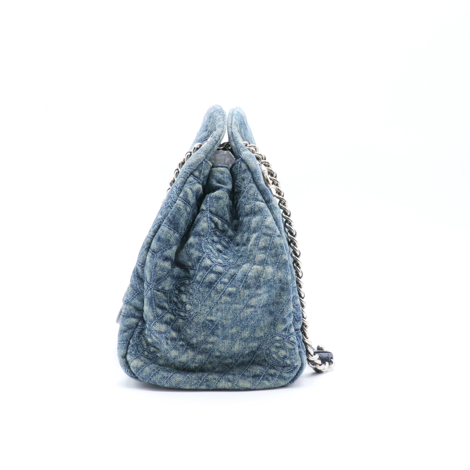 Just Mademoiselle Bag Camellia Denim Medium twins For Gisel