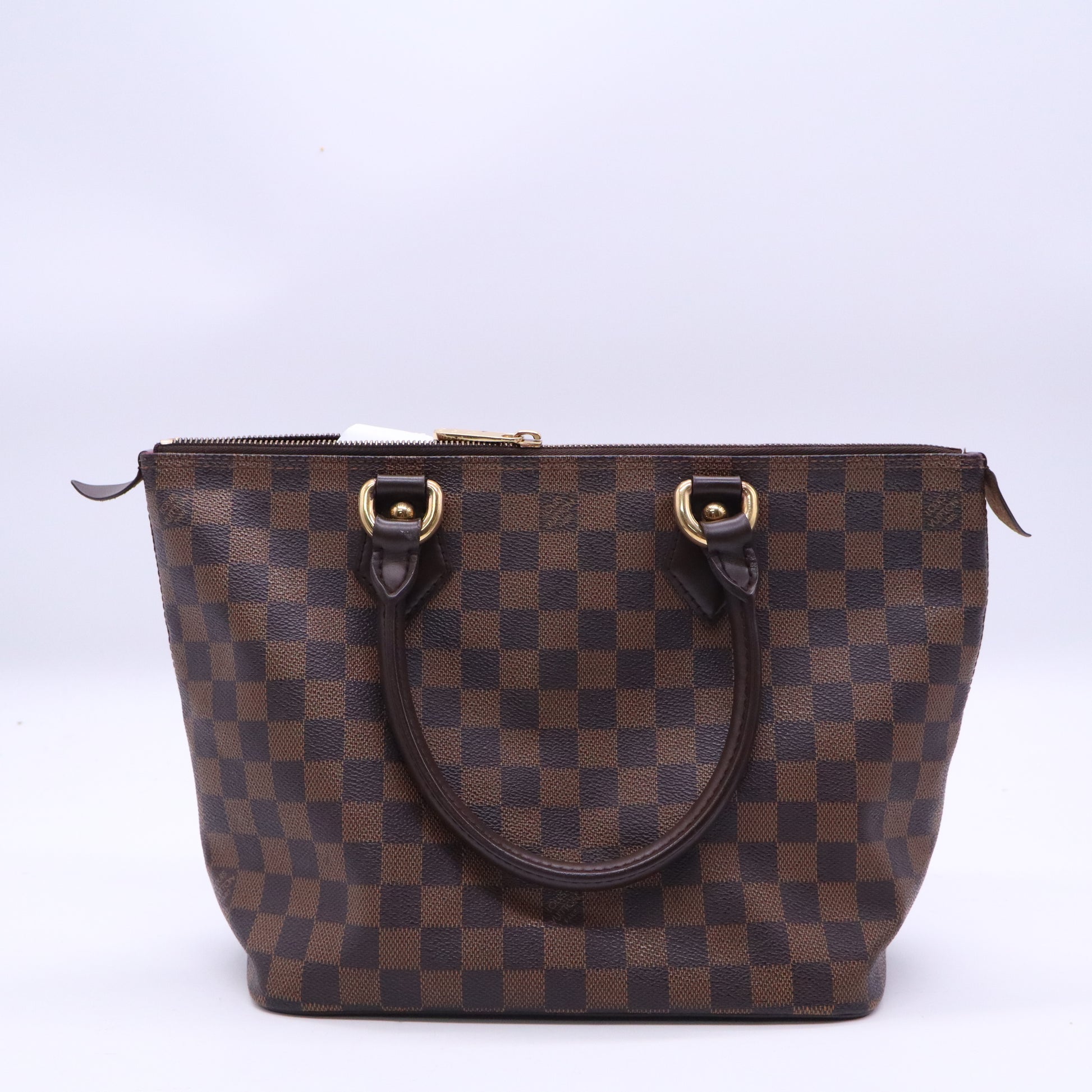 Louis Vuitton Damier Ebene Saleya PM Bag twins B20526