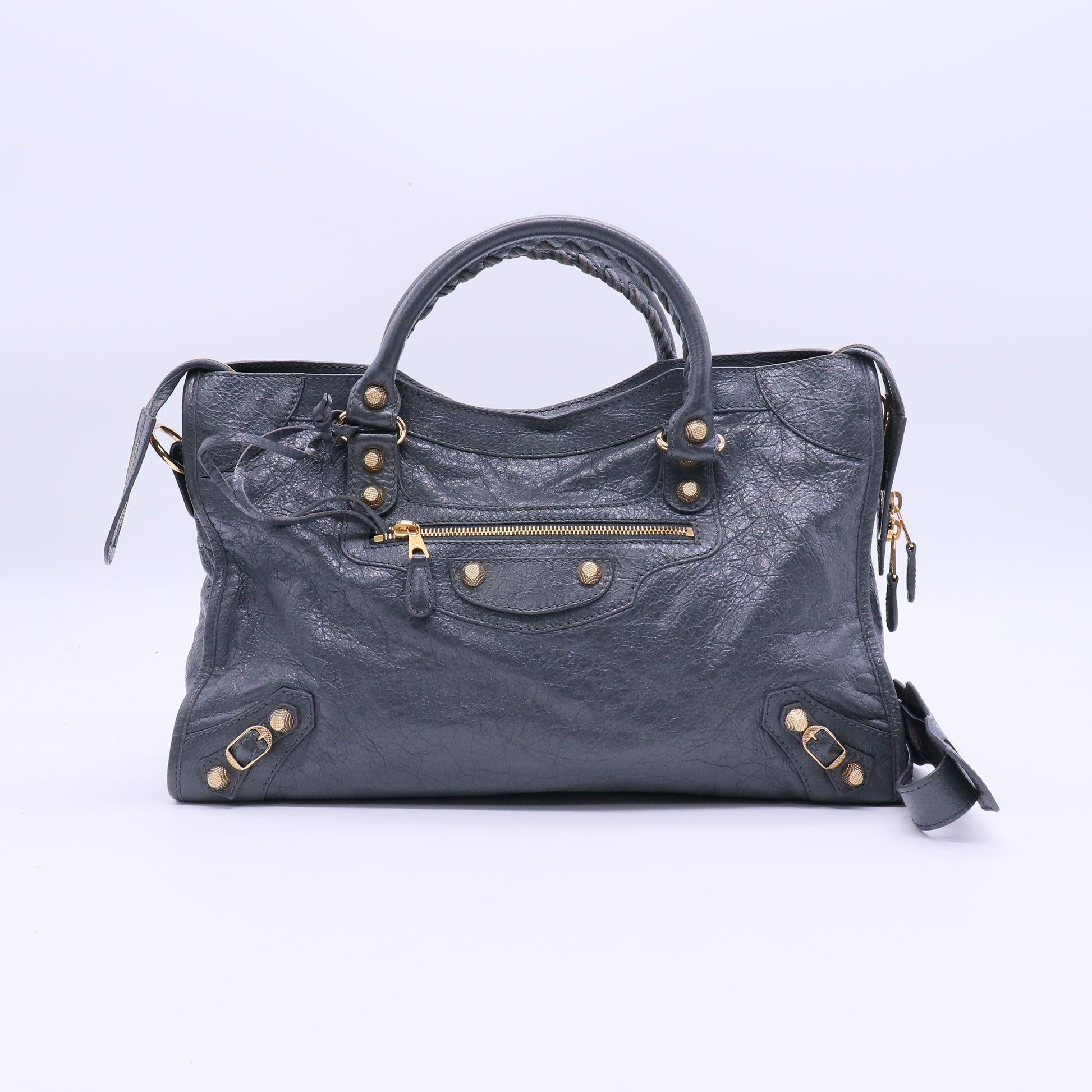 Balenciaga Agneau Giant 12 Rose Gold Hardware City Jacynthe twins LDJ3914