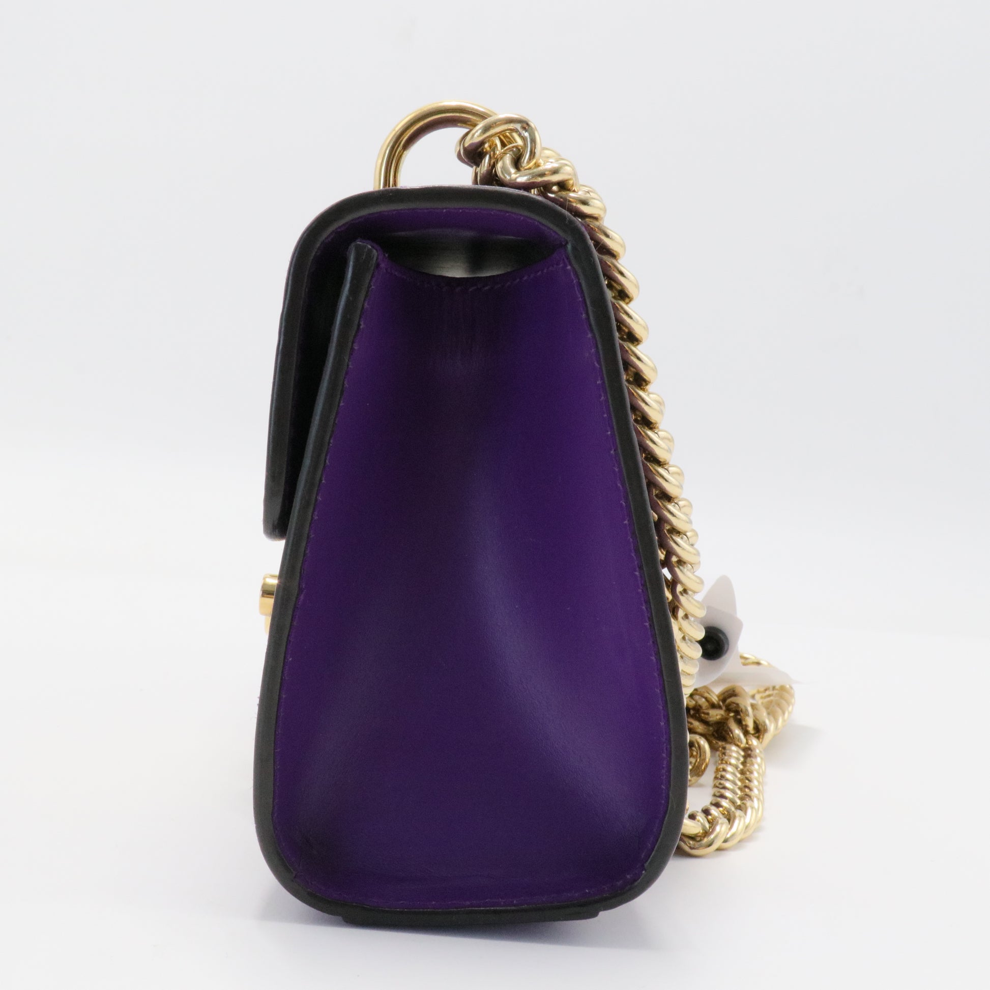 Padlock Shoulder Bag Guccissima Leather Small