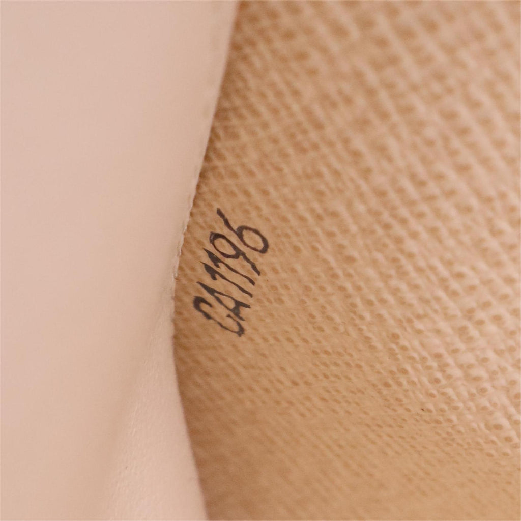 2010 Damier Azur Pattern Compact Wallet W11259