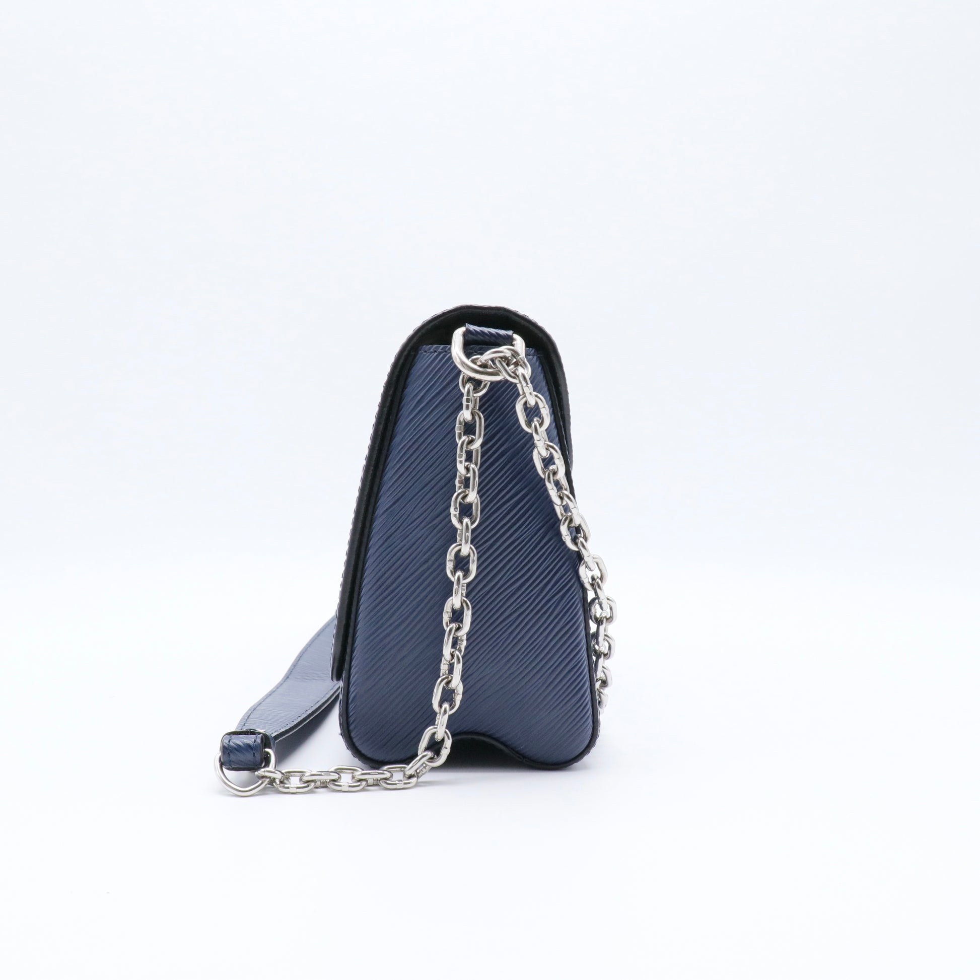 Louis Vuitton Epi Twist Shoulder Bag MM Indigo twins