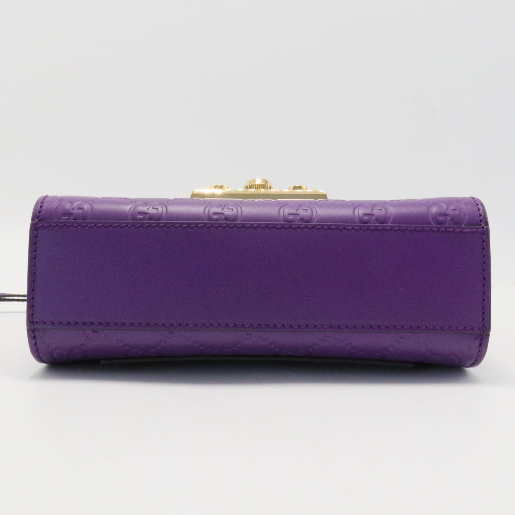 Padlock Shoulder Bag Guccissima Leather Small