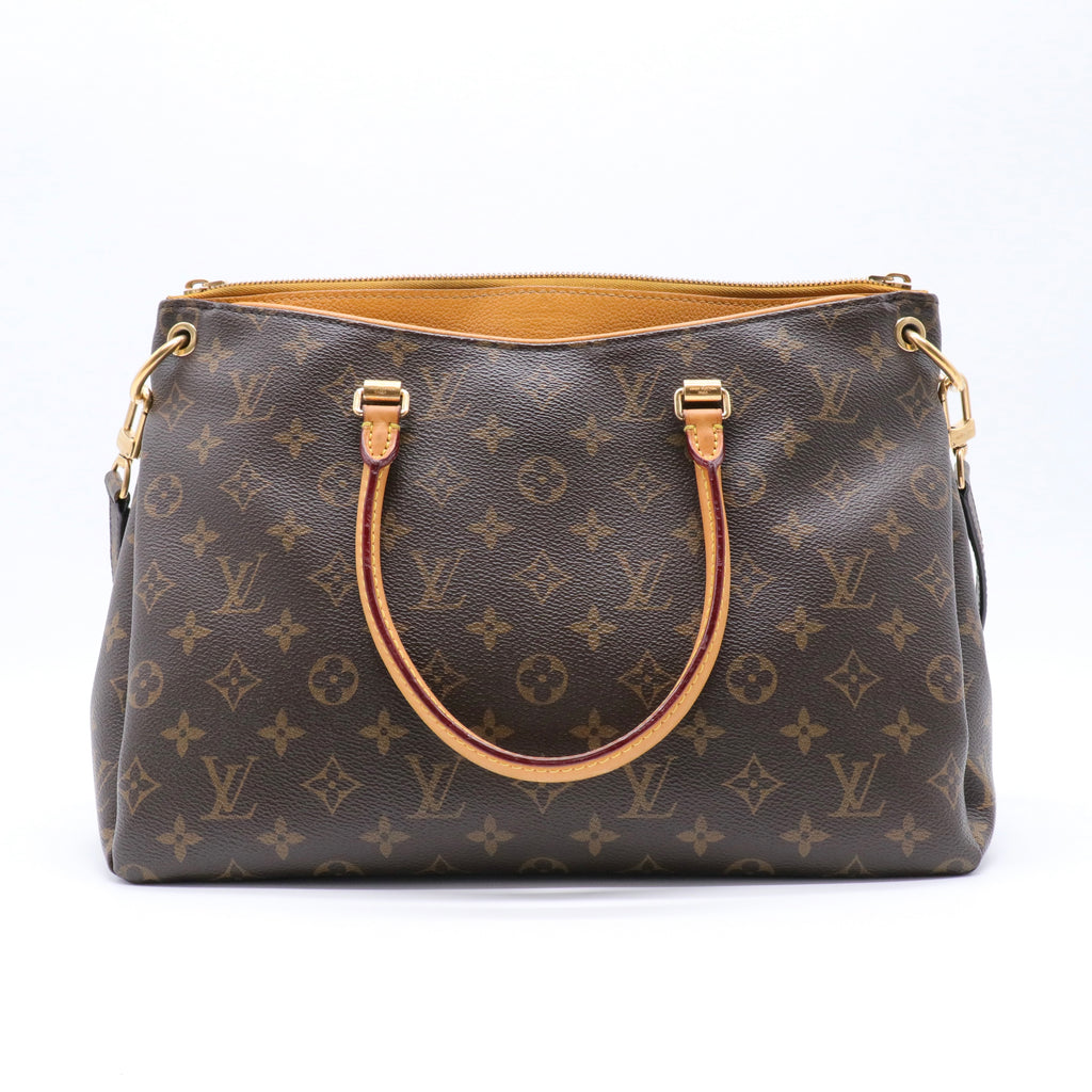 Pallas Tote Monogram Canvas with Leather Twins