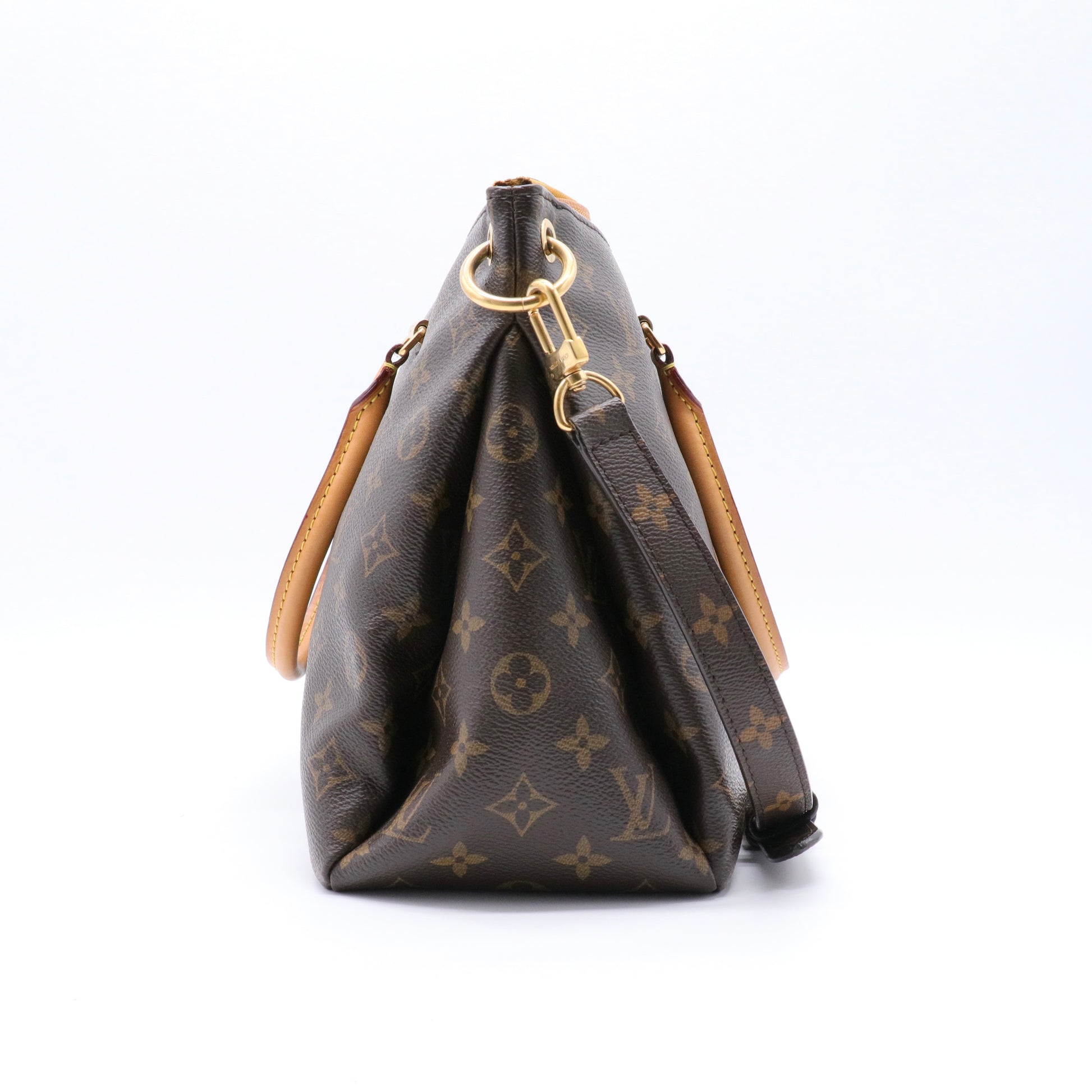 Pallas Tote Monogram Canvas with Leather Twins