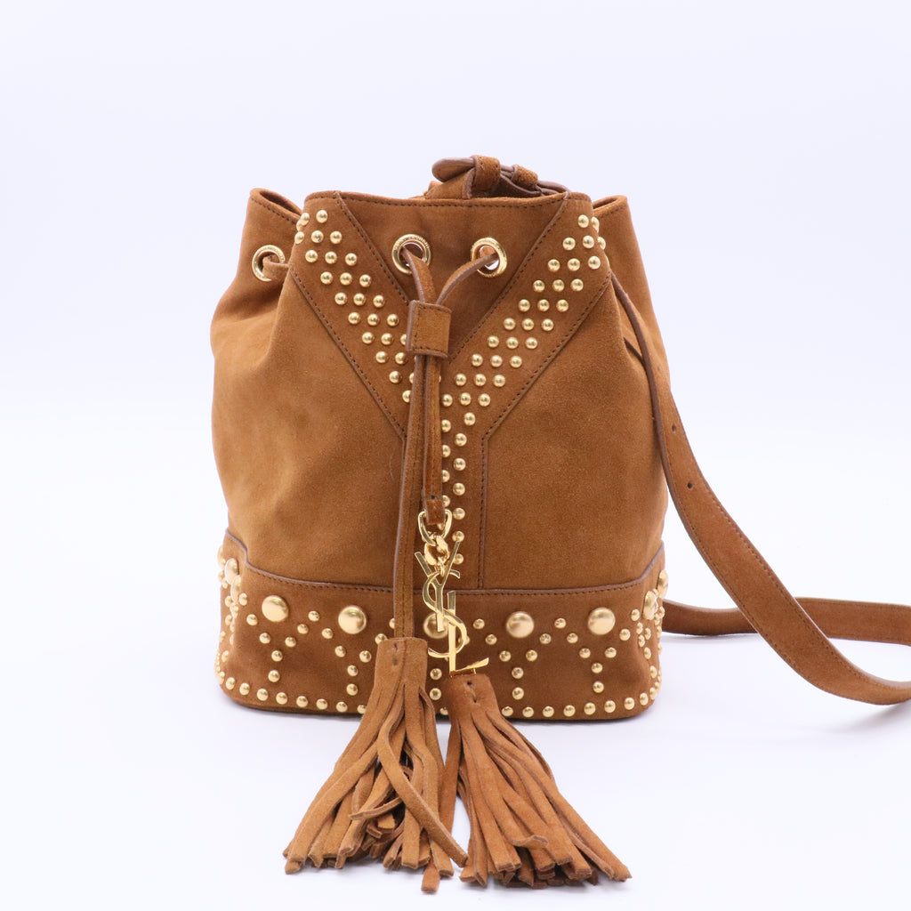 Small Y Studs Bucket Bag twins