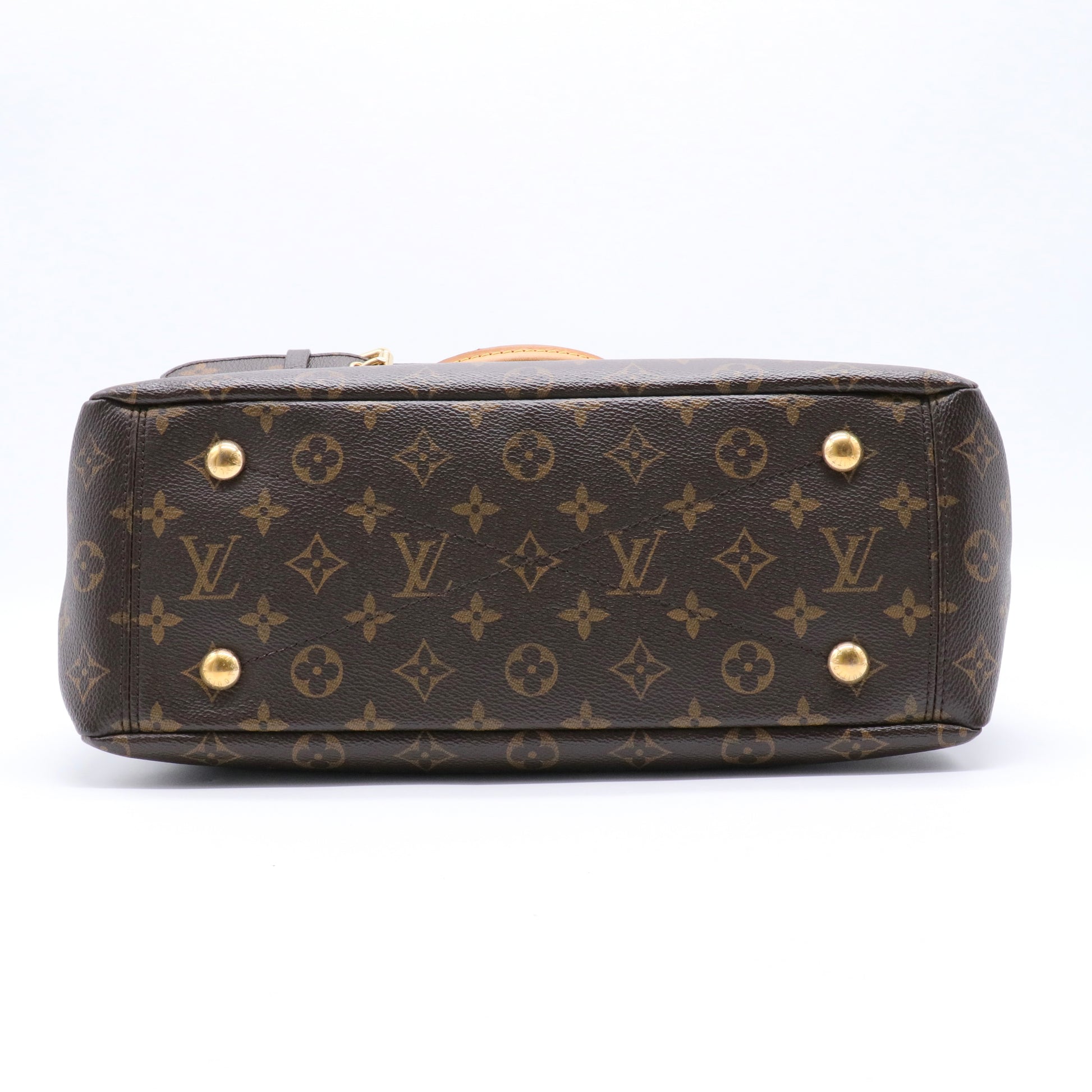 Pallas Tote Monogram Canvas with Leather Twins