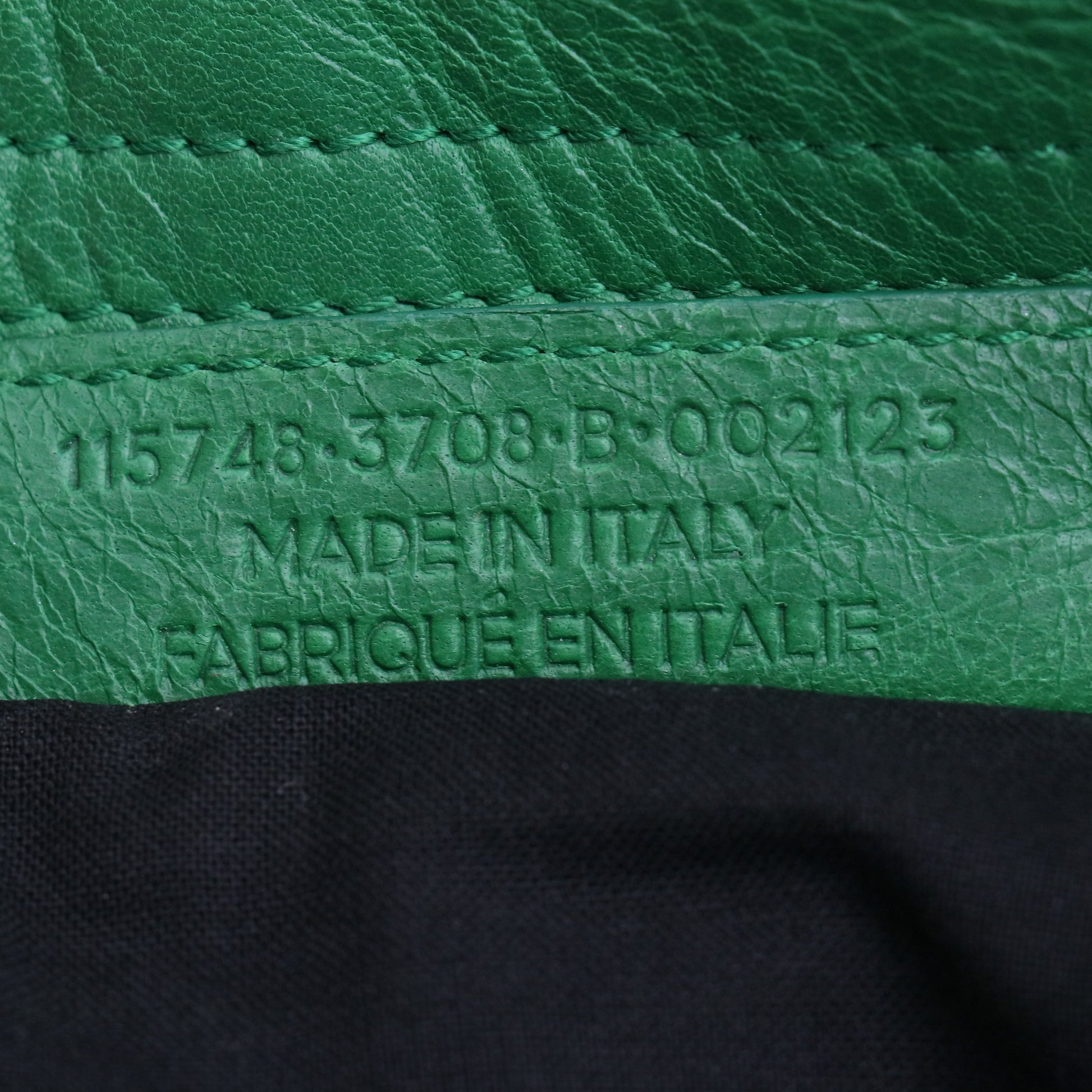 Balenciaga Agneau Classic Silver Hardware S City Magic Green twins LDJ3916