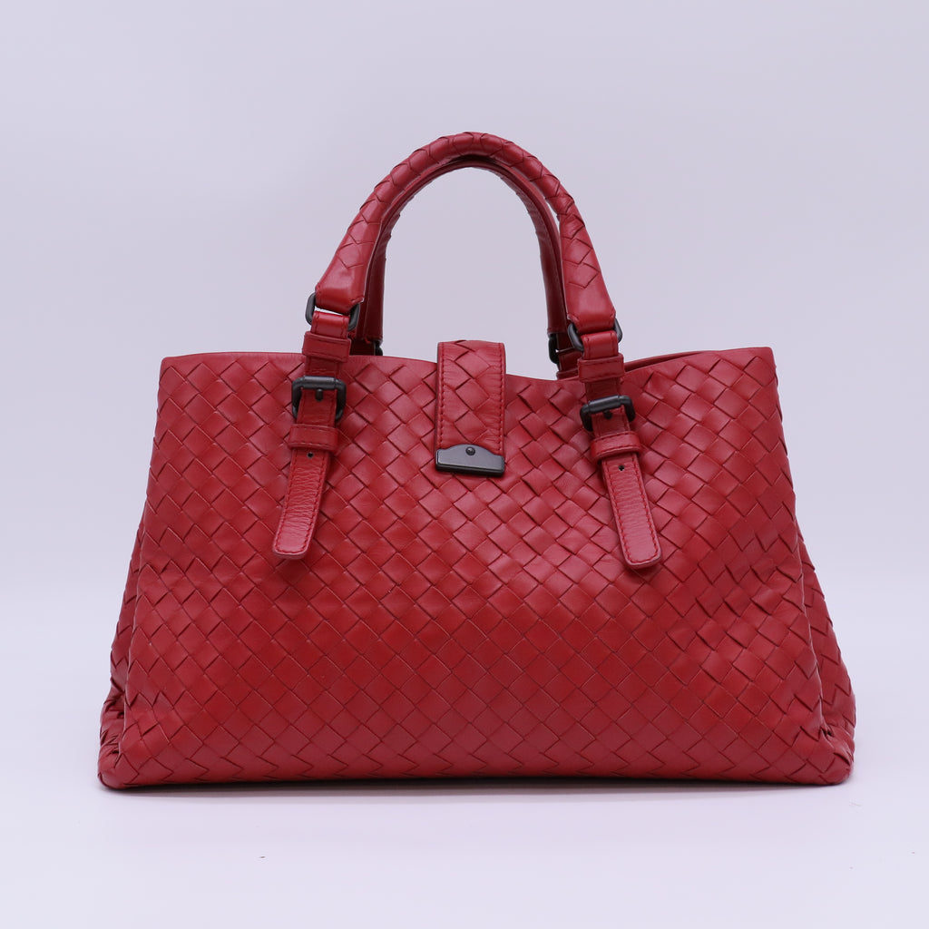 Bottega Veneta Intrecciato Nappa Leather Roma Tote Bag B22855