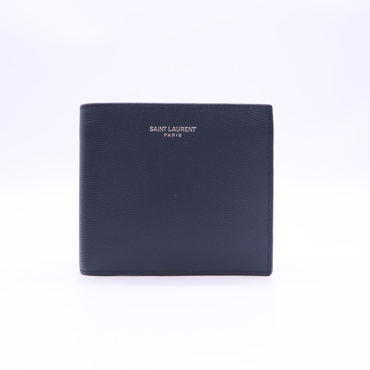 Saint Laurent Paris East/West Wallet in Grain de Poudre Embossed Leather W23514