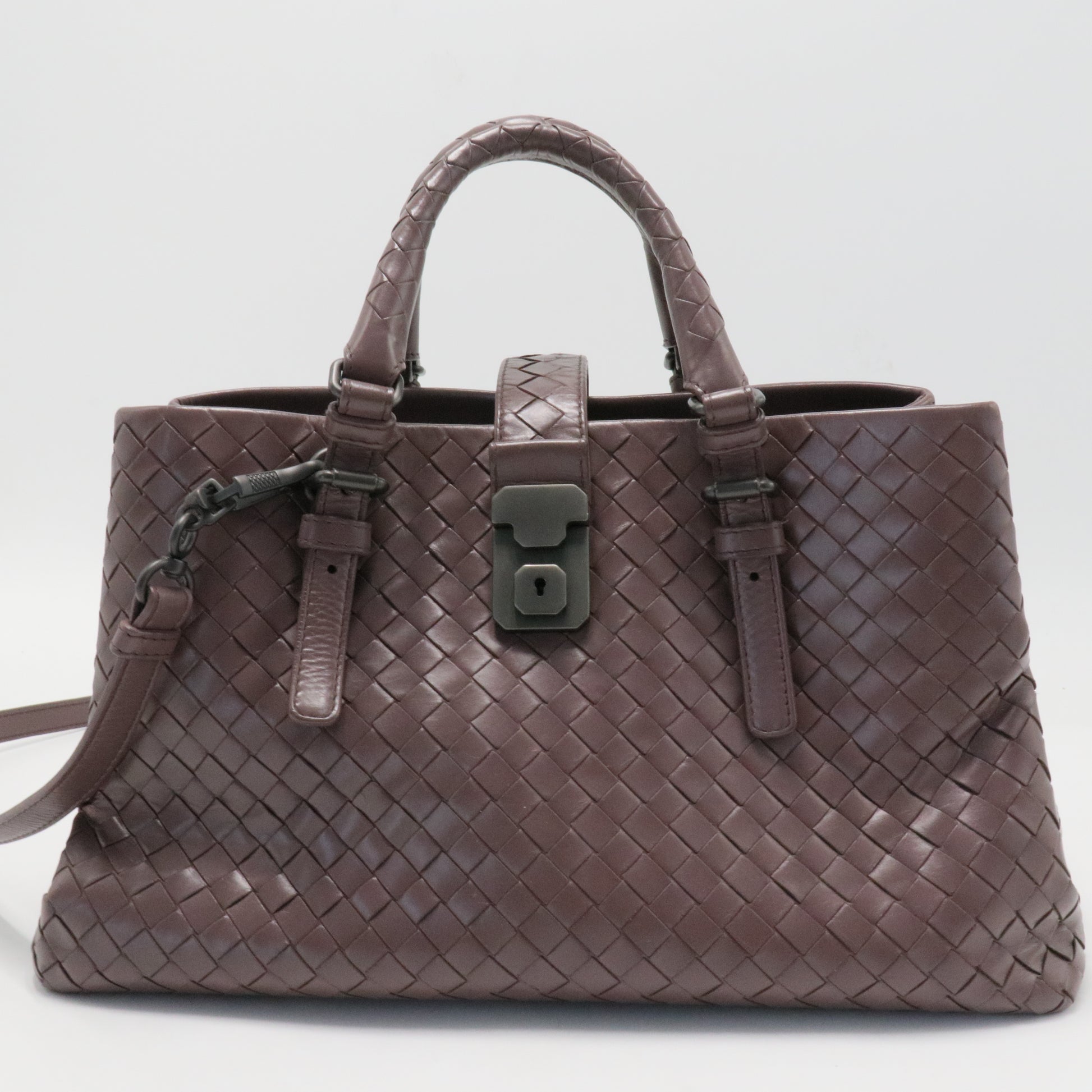 Roma Bag Intrecciato Nappa Small