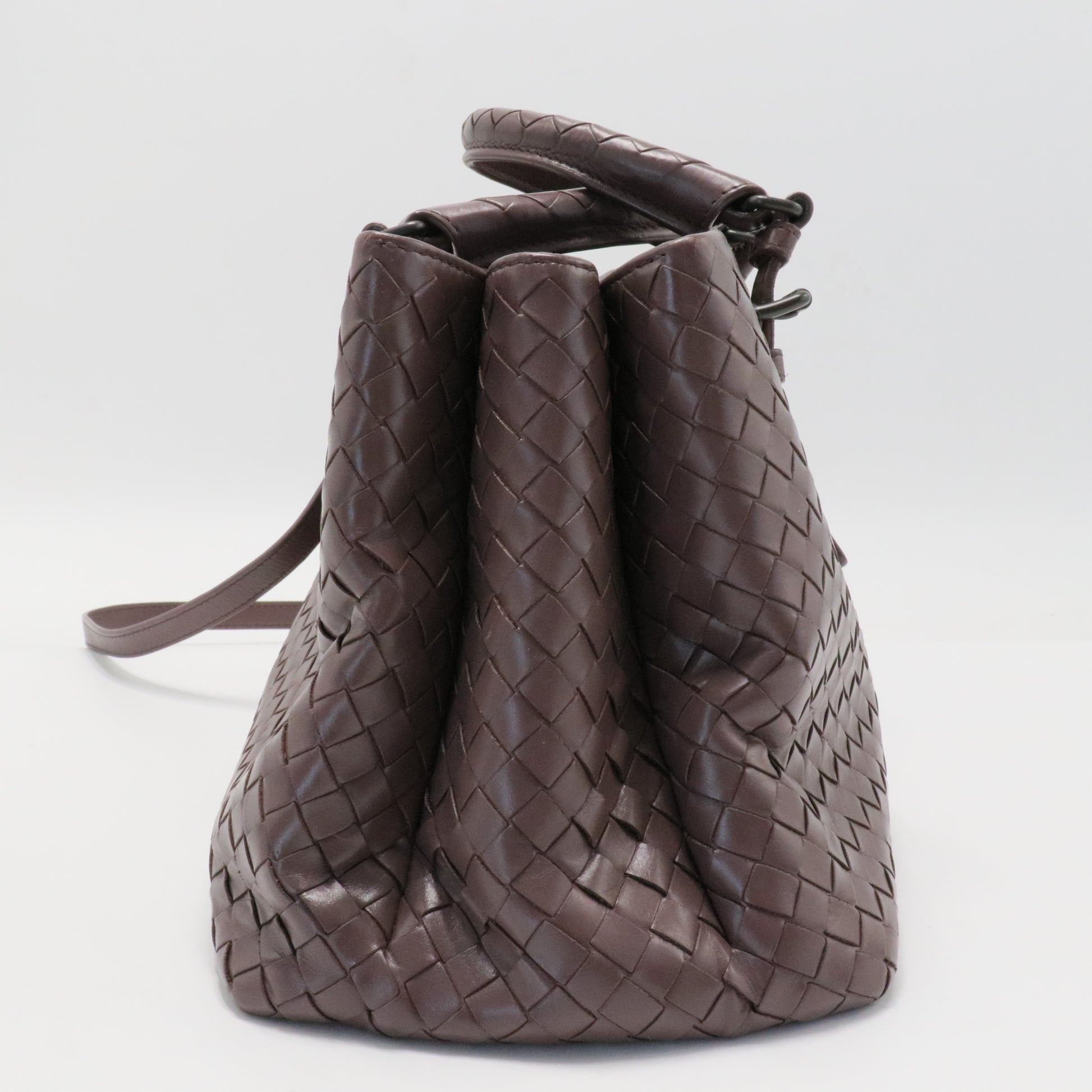 Roma Bag Intrecciato Nappa Small