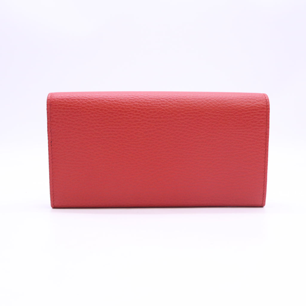 Gucci Swing Leather Continental Wallet W23508