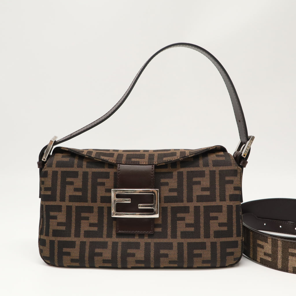 Baguette Bag Zucca Canvas Twins B22640