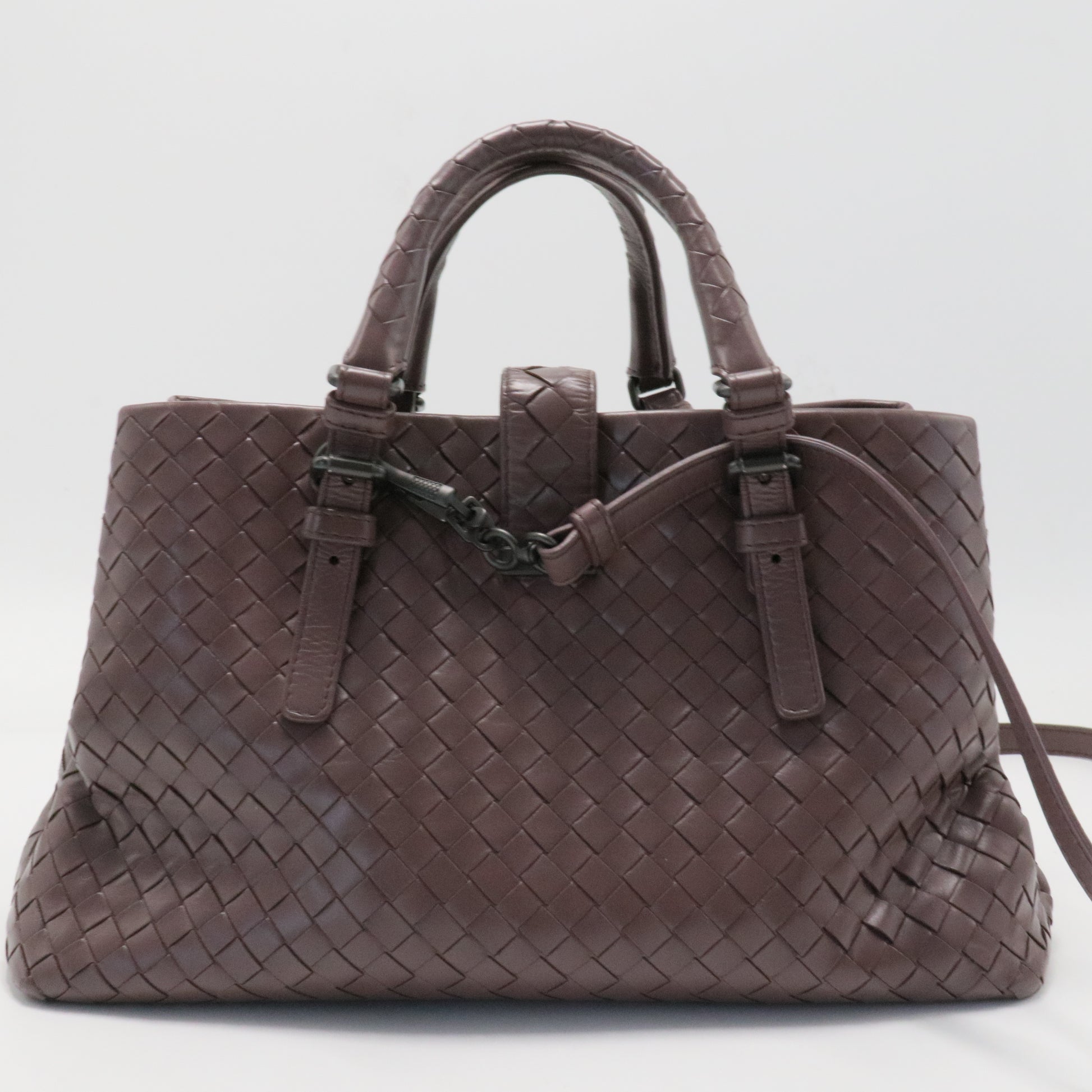 Roma Bag Intrecciato Nappa Small