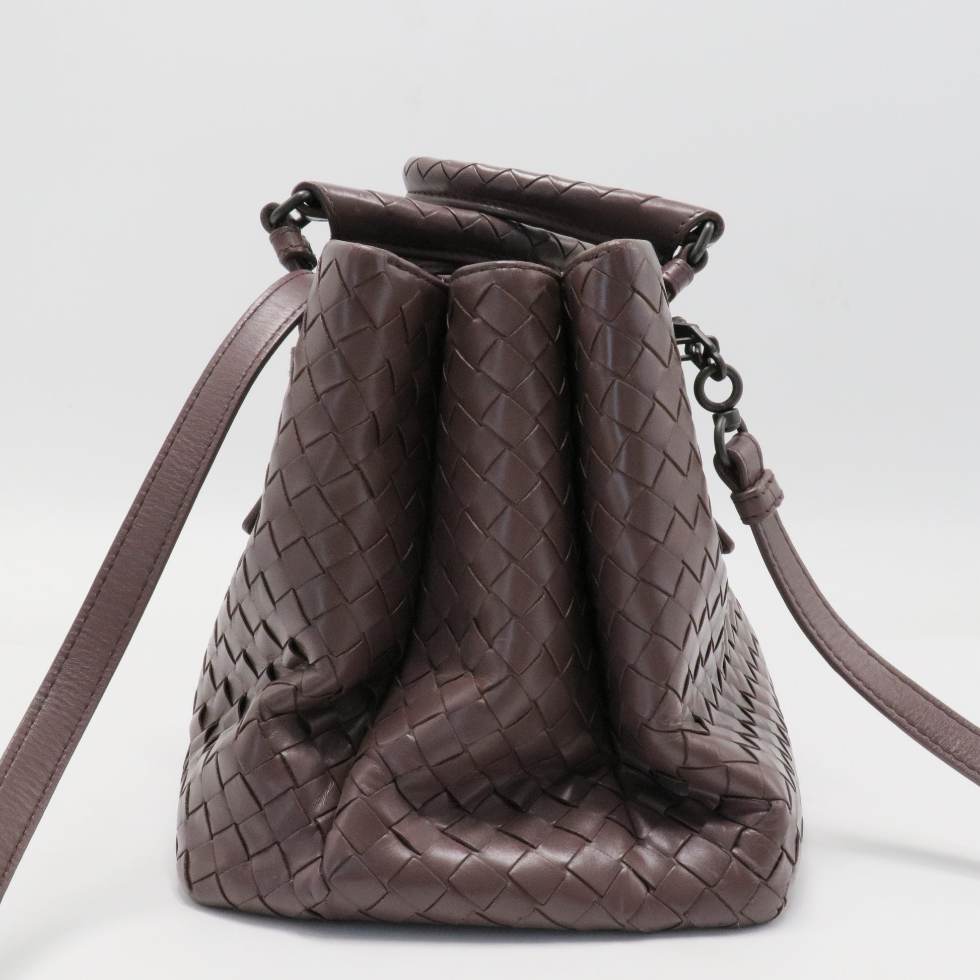 Roma Bag Intrecciato Nappa Small