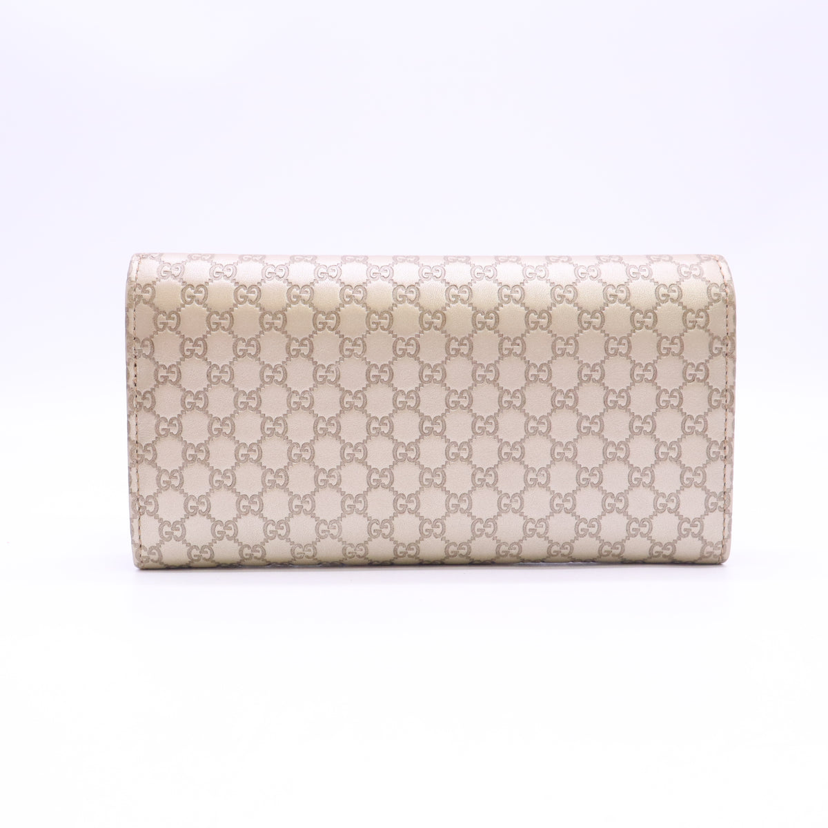 Gucci Microguccissima Bow Continental Wallet W23510