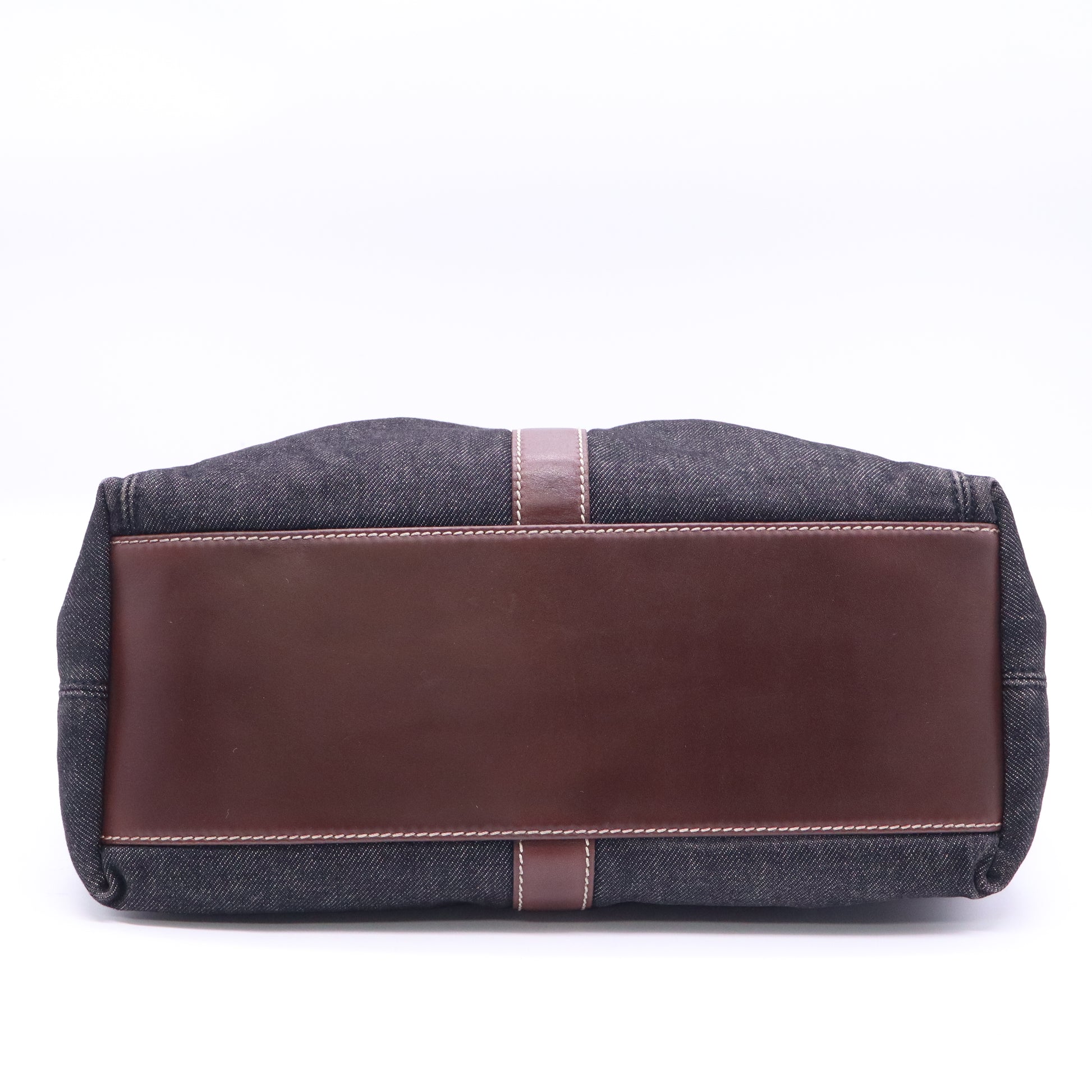 Chanel Denim CC Tote Bag Twins B21458