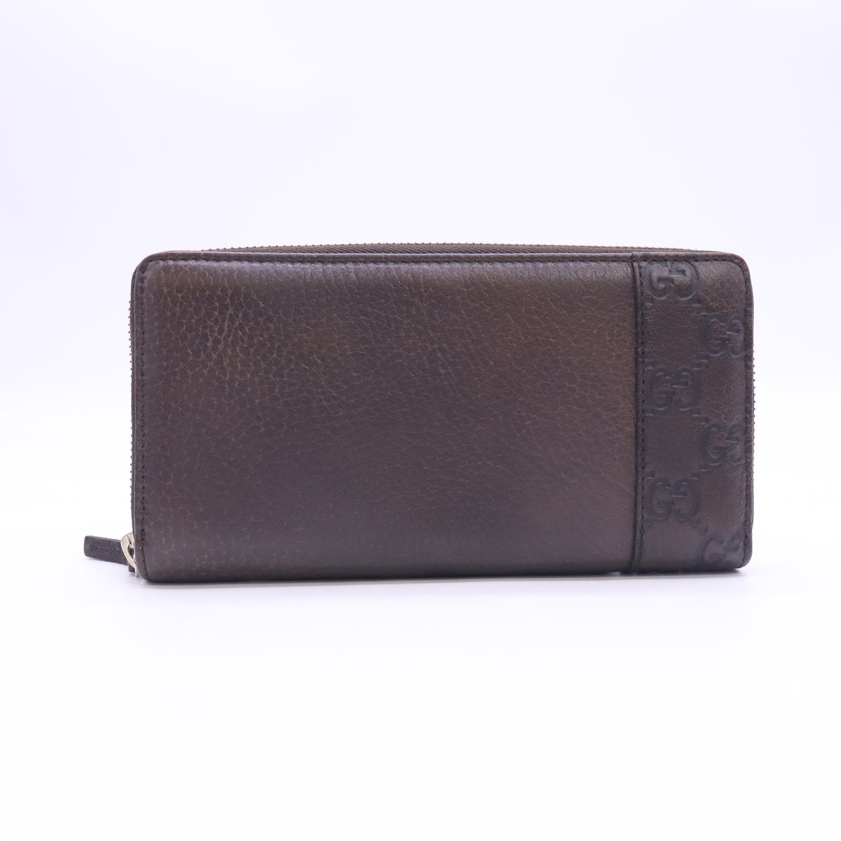 Gucci Mistral GG Signature Leather Zip-Around Wallet W23513