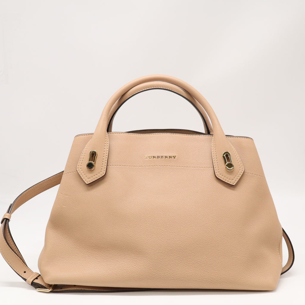Milton Satchel Leather Medium Twins B22622