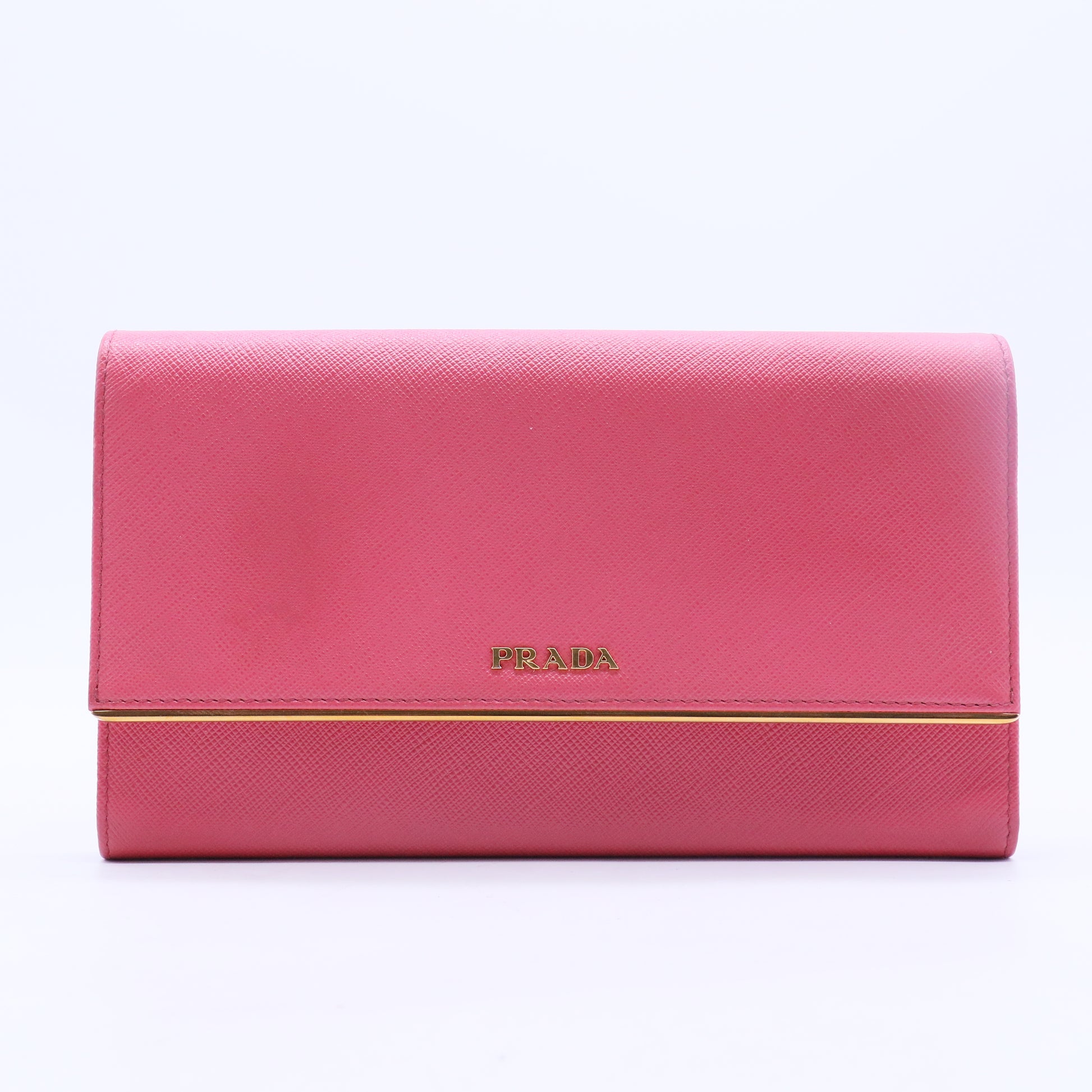 1MT440 Women's Saffiano Metal Chain/Shoulder Wallet