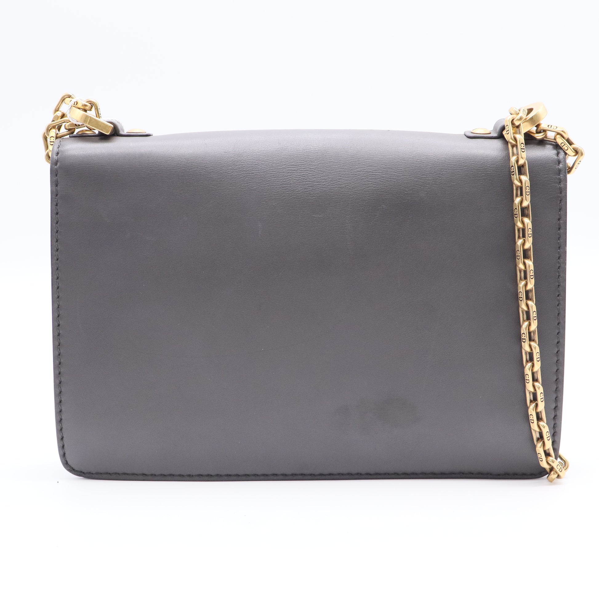 Special Edition Choco Brown Calfskin Leather J'ADIOR Shoulder Bag twins J2547
