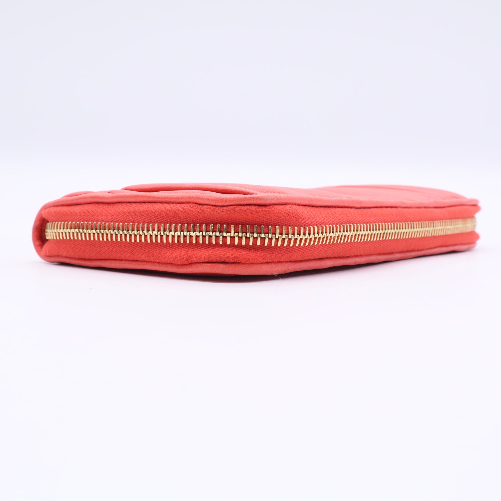 Nappa Gaufre Zip Around Wallet Twins LDJ3341