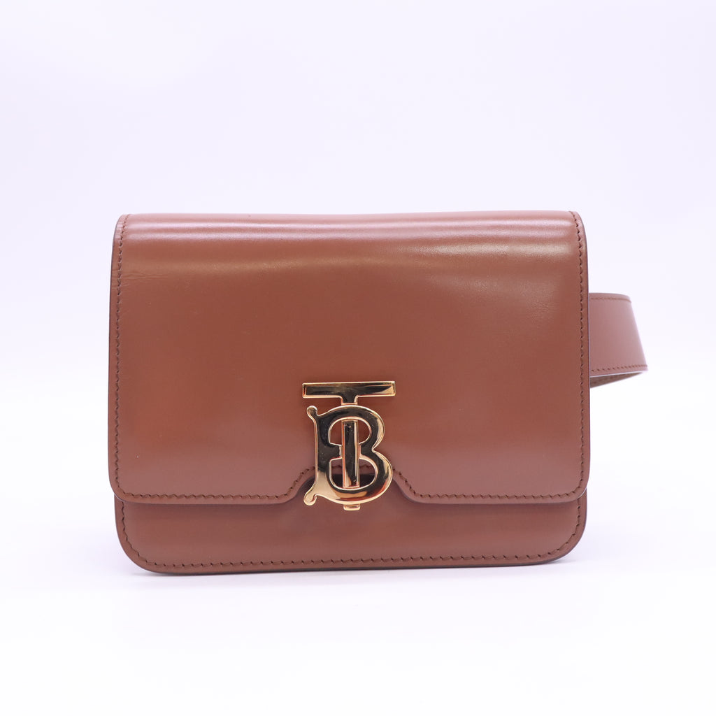Burberry Calfskin TB Belt Bag Twins B24465