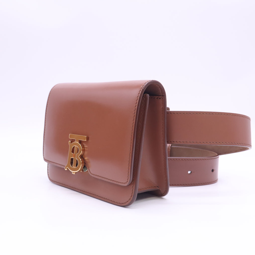 Burberry Calfskin TB Belt Bag Twins B24465