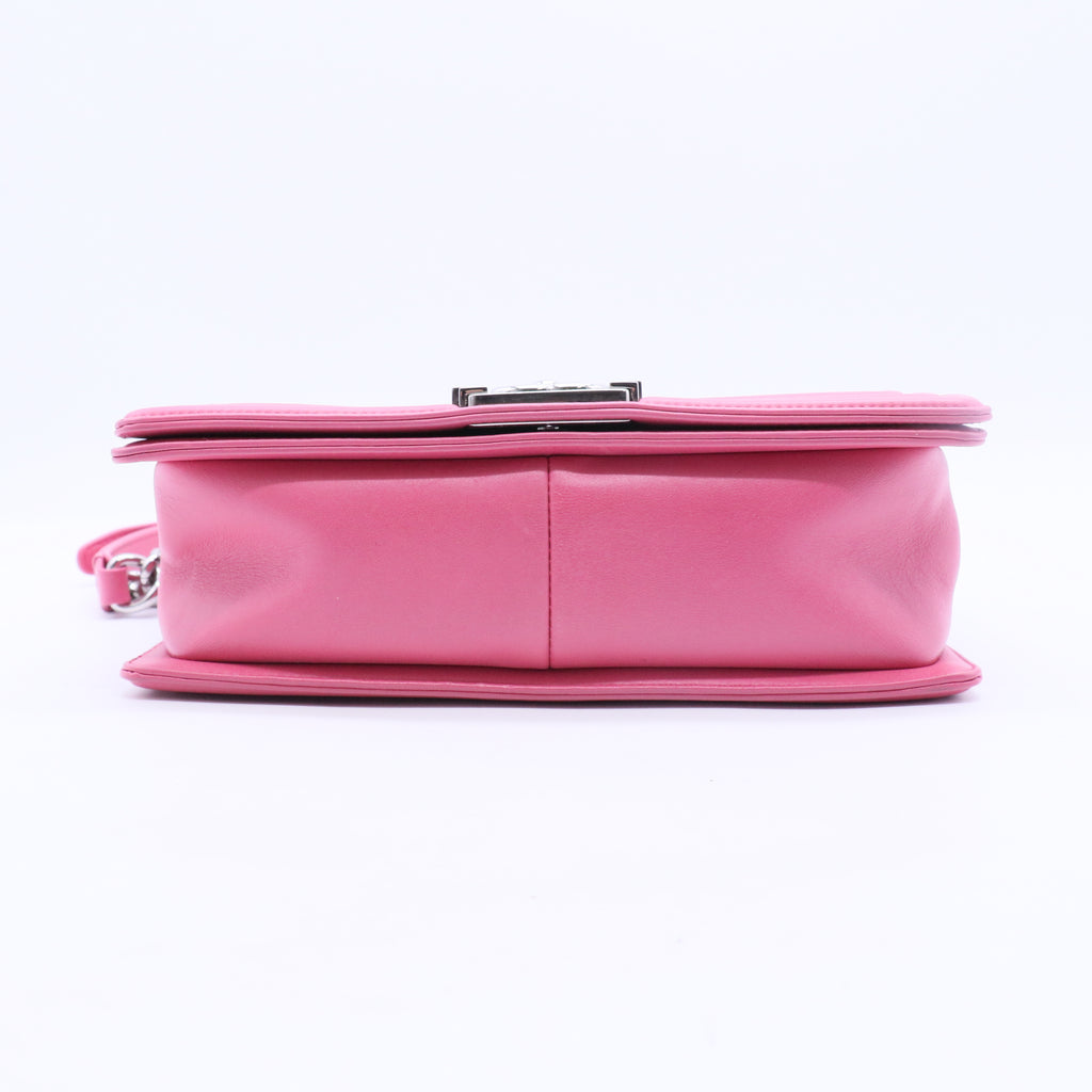 Boy Chanel Lambskin Shoulder Bag Pink B20090