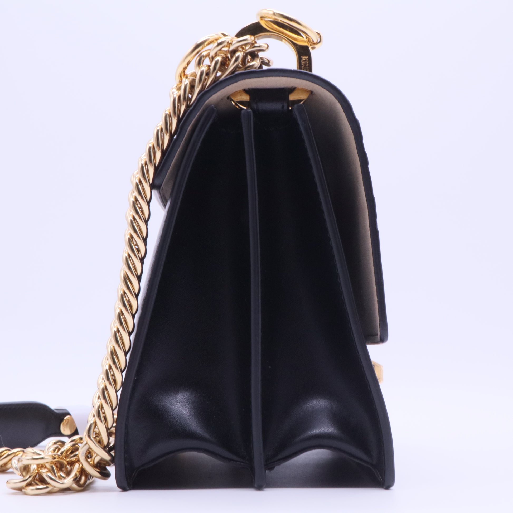 Kan I Bag Zucca Embossed Leather Small Twins LDJ3396