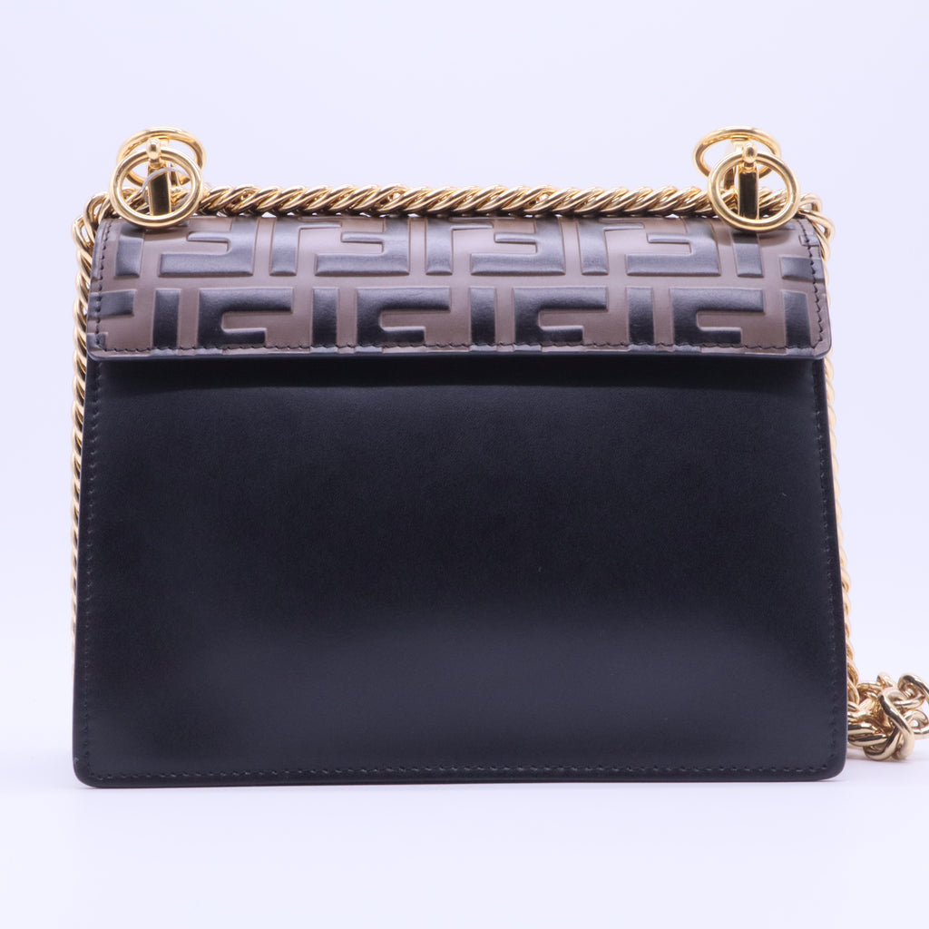 Kan I Bag Zucca Embossed Leather Small Twins LDJ3396