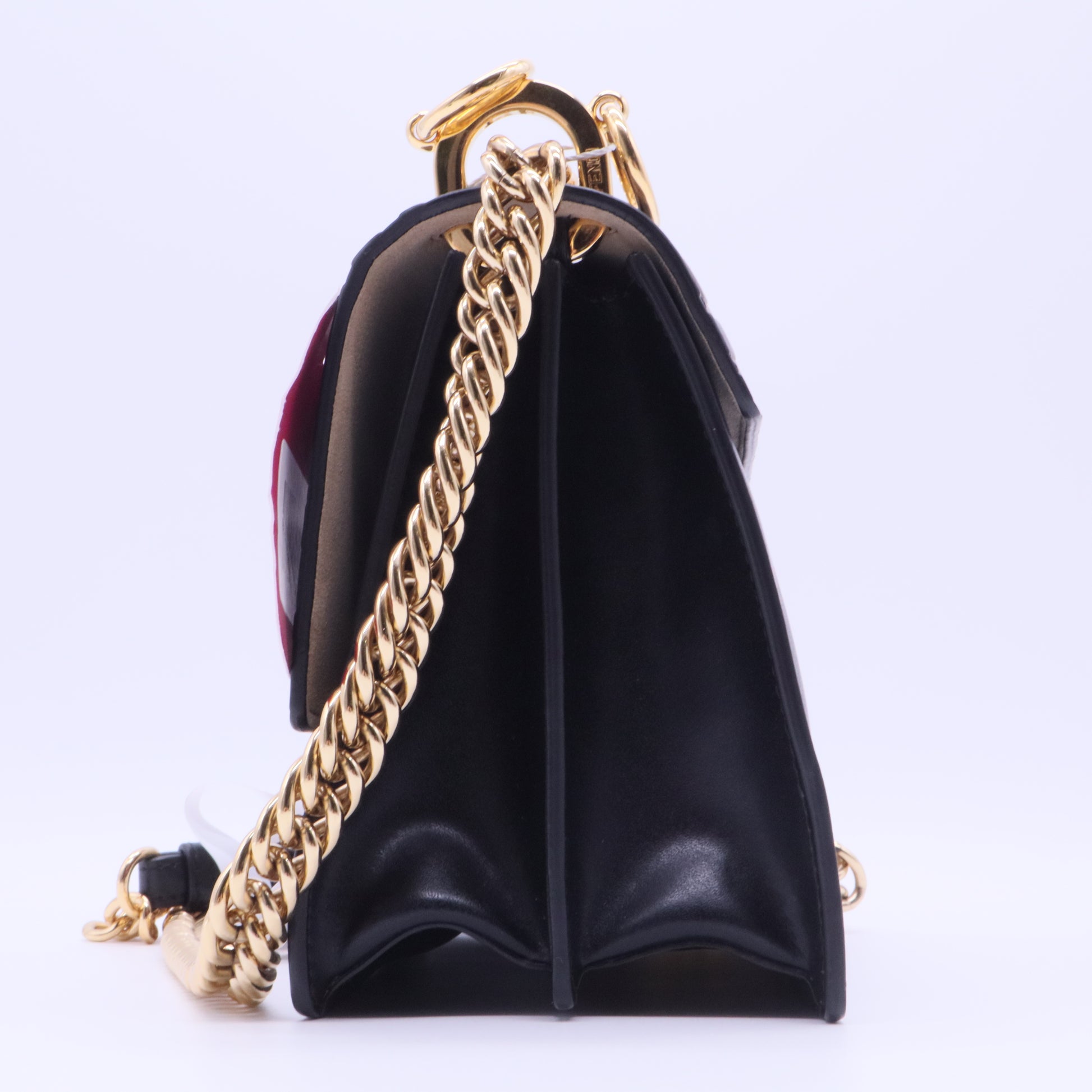 Kan I Bag Zucca Embossed Leather Small Twins LDJ3396