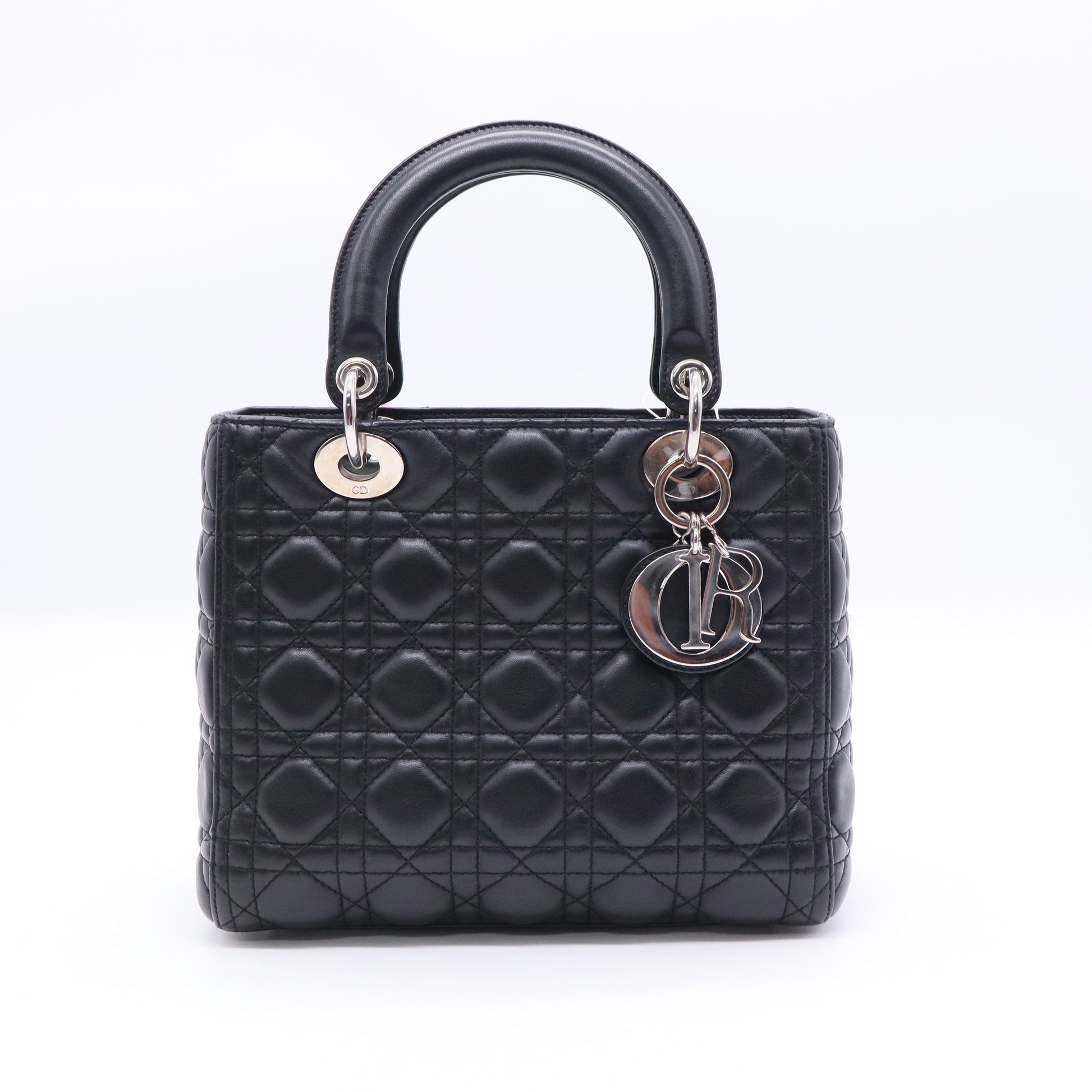 Lady Dior Bag Cannage Quilt Lambskin Medium Twins LDJ3333