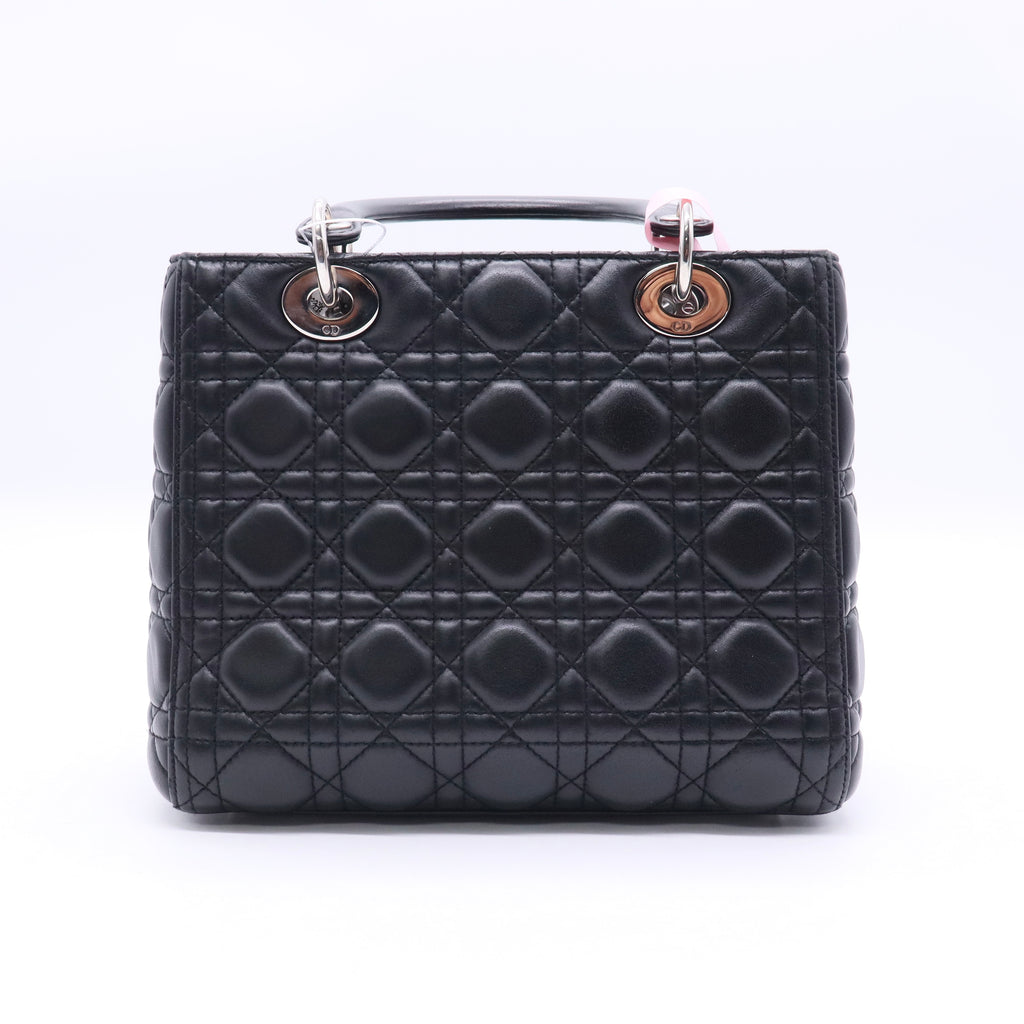 Lady Dior Bag Cannage Quilt Lambskin Medium Twins LDJ3333