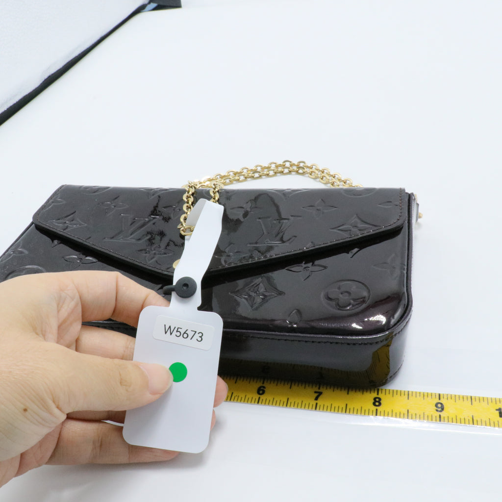 Felicie Pochette Monogram Vernis