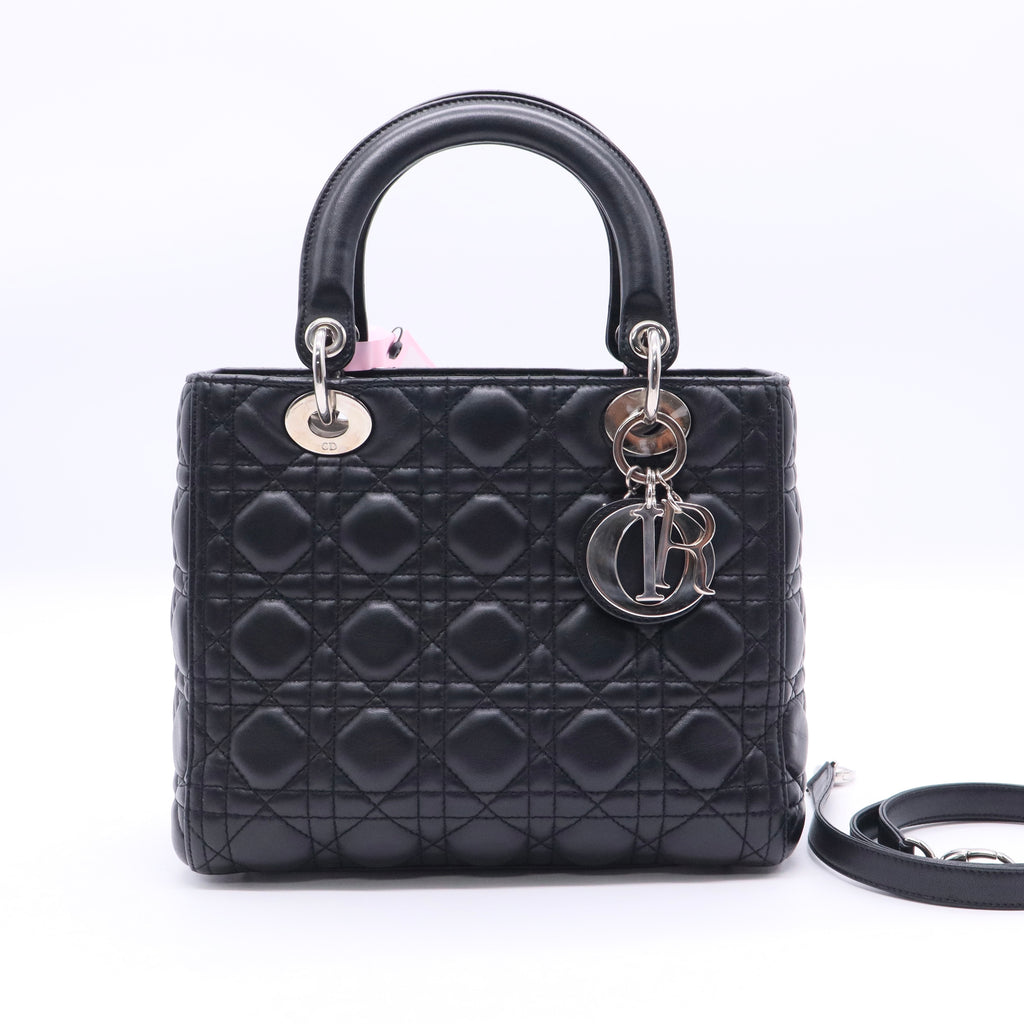Lady Dior Bag Cannage Quilt Lambskin Medium Twins LDJ3333