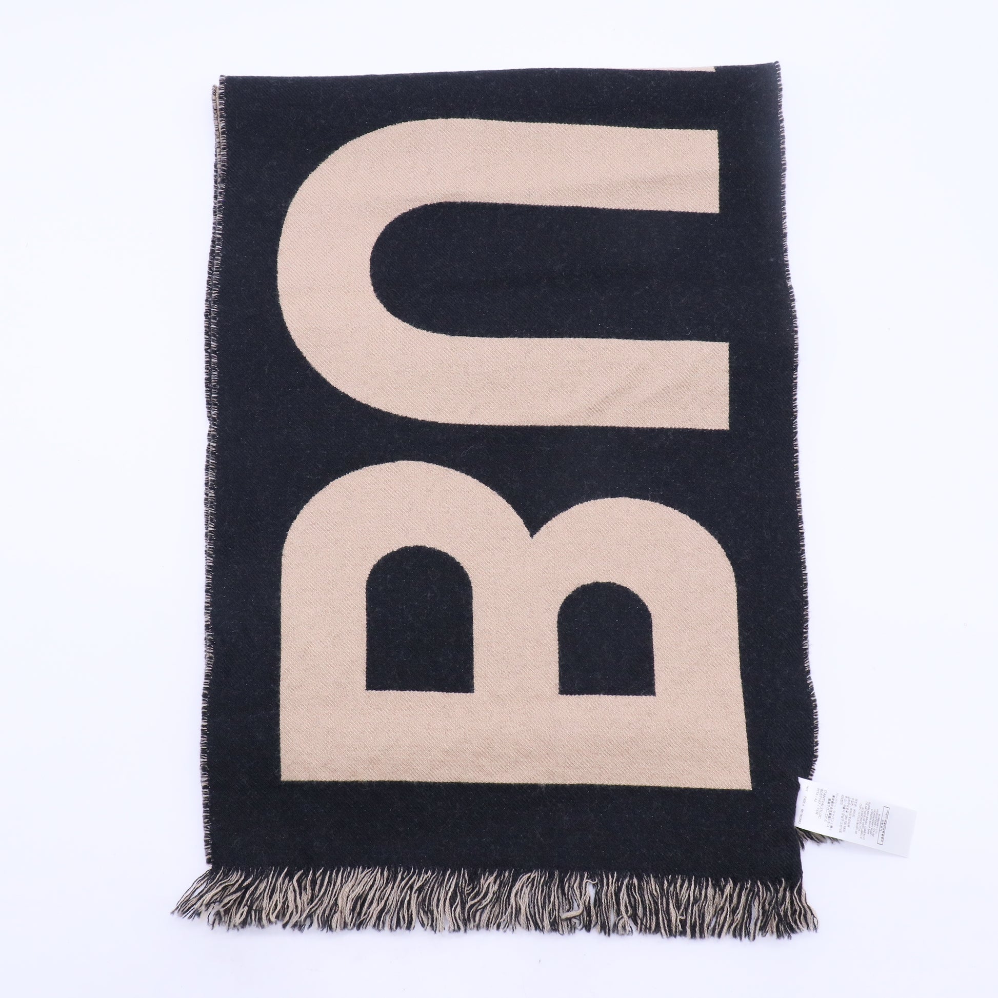 Large Logo Wool Scarf-W20094