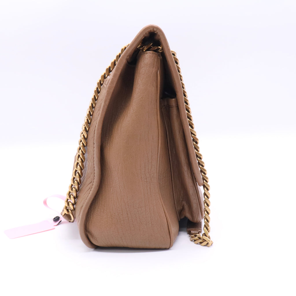 Niki Baby Chain Flap Bag Matelasse Chevron Leather Twins LDJ3331