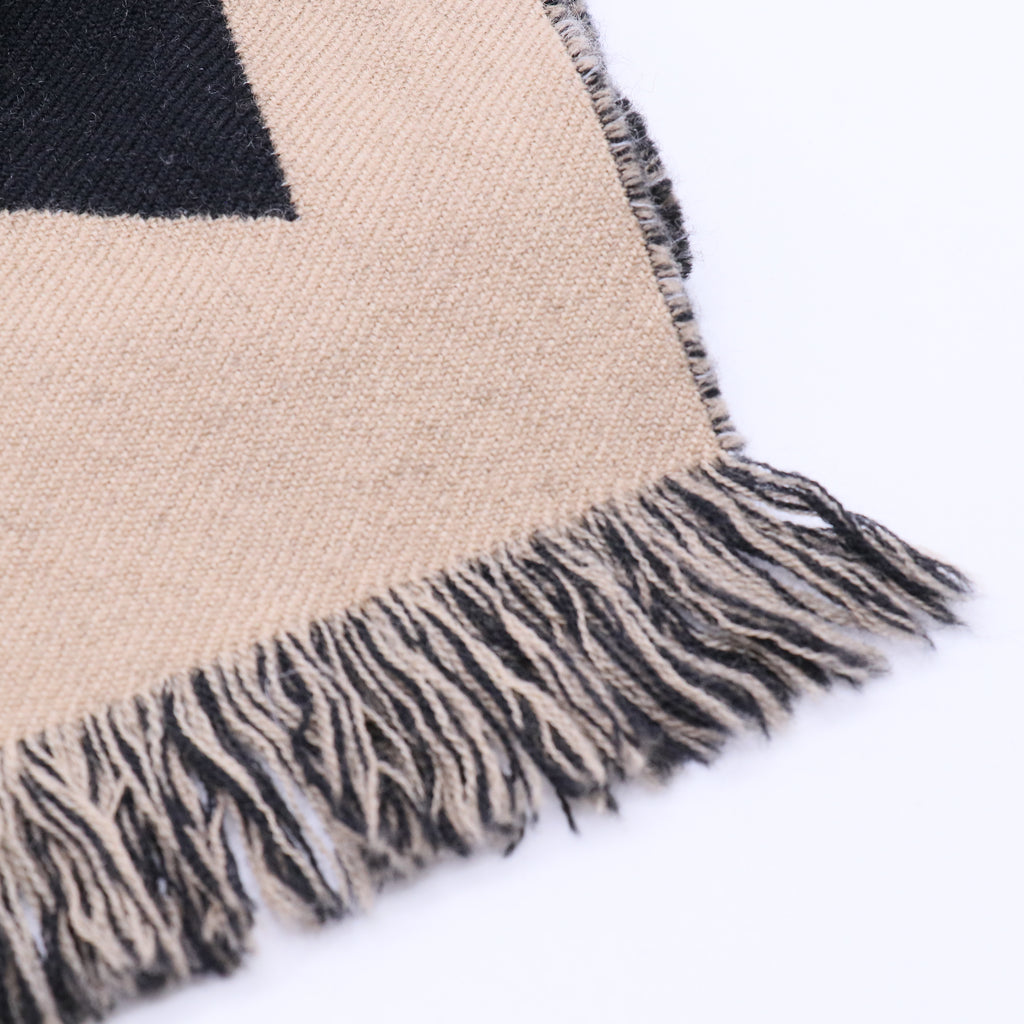 Large Logo Wool Scarf-W20094