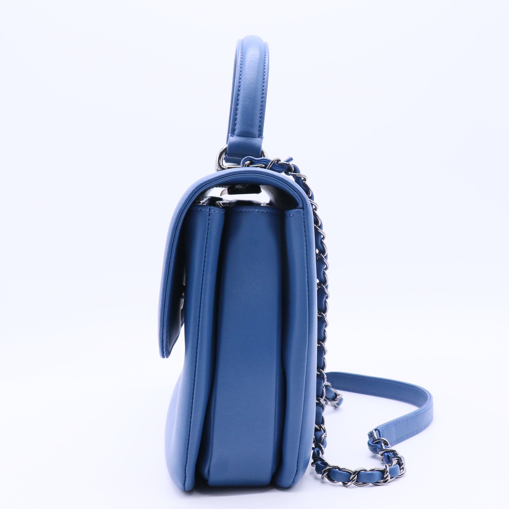 Trendy CC Top Handle Bag Calfskin  B20064