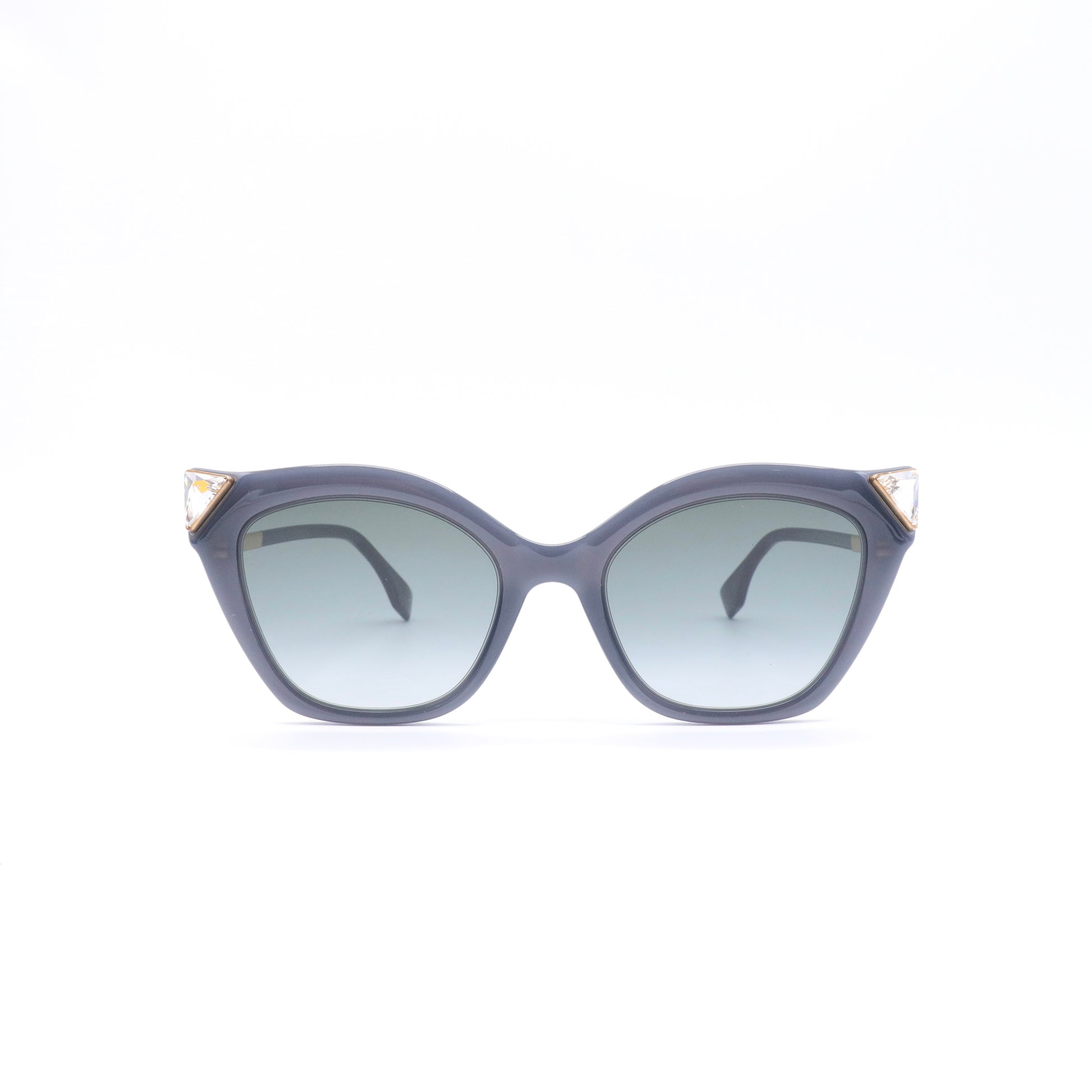 Iridia Grey Shaded Cat Eye Ladies Sunglasses
