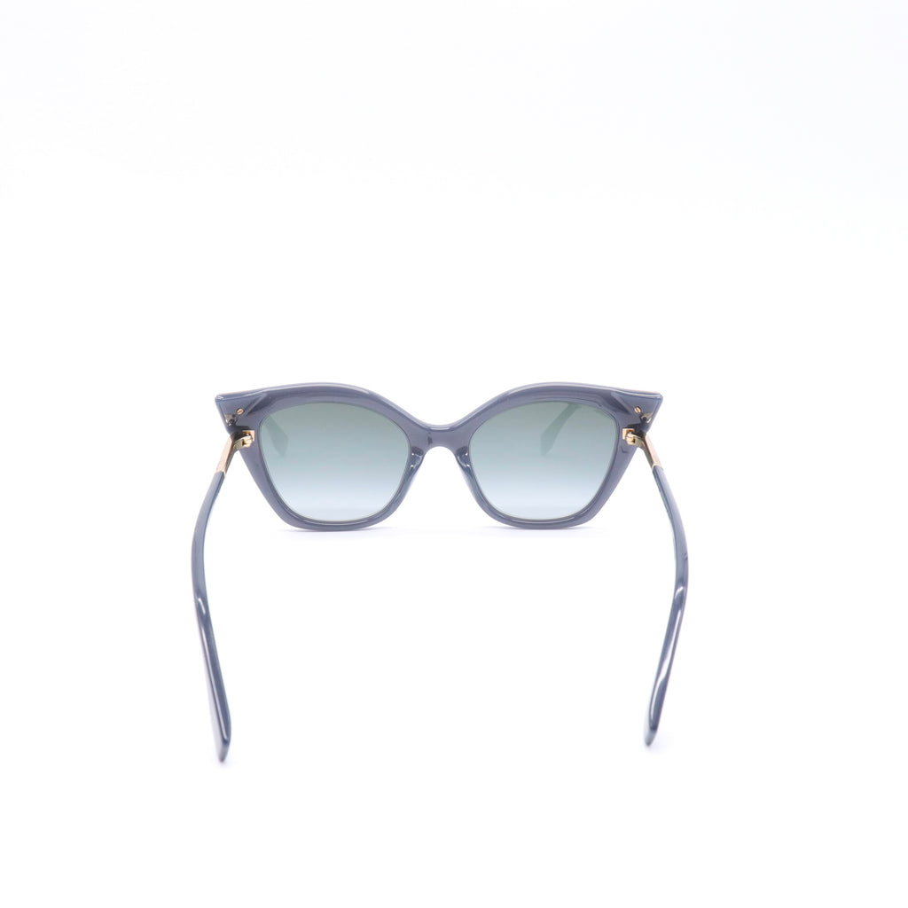 Iridia Grey Shaded Cat Eye Ladies Sunglasses
