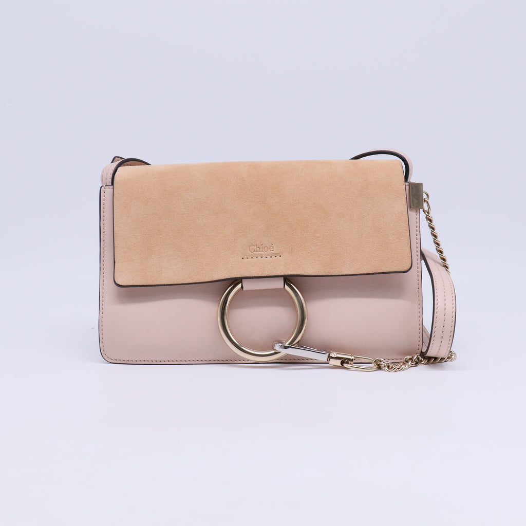 Suede Trim Faye Crossbody Bag B21684