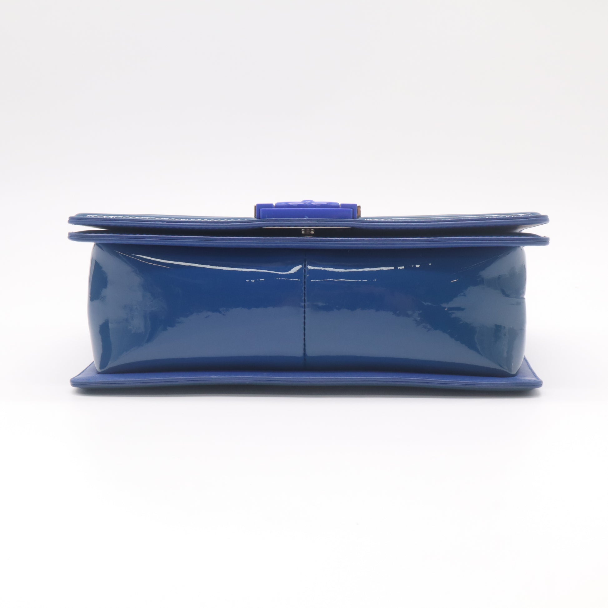 Chanel Boy Flap Quilted Old Medium Royal Blue B22886