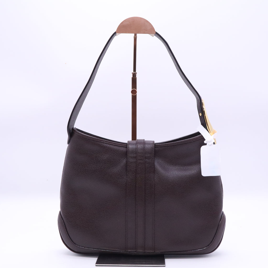 Bvlgari Front Ring One Shoulder Bag Hobo Twins B21509
