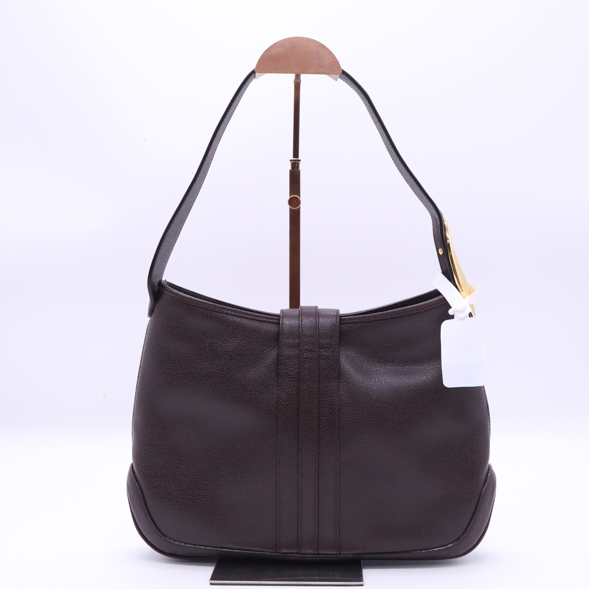 Bvlgari Front Ring One Shoulder Bag Hobo Twins B21509